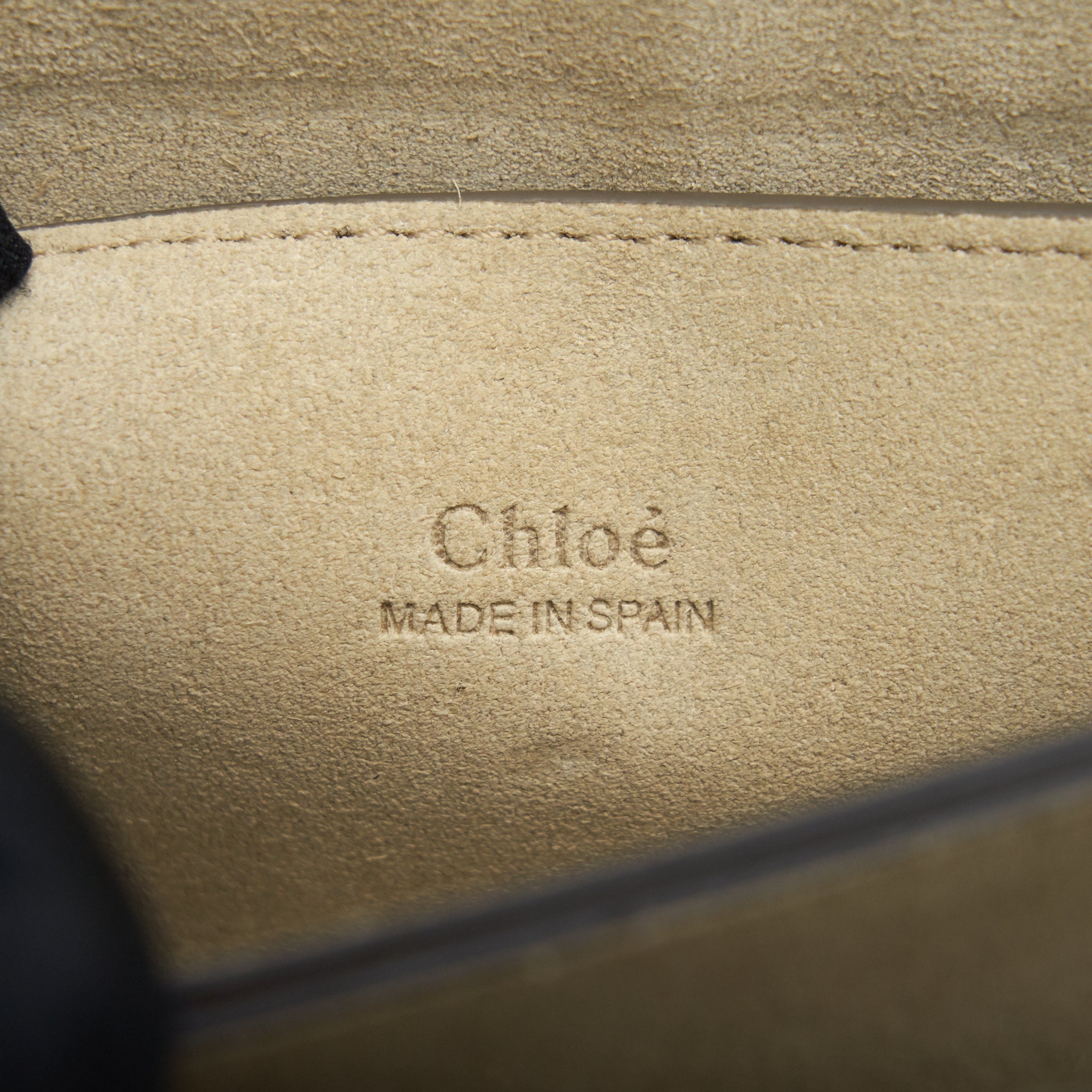 CHLOE FAYE SMALL SHOULDER BAG LIGHT BROWN