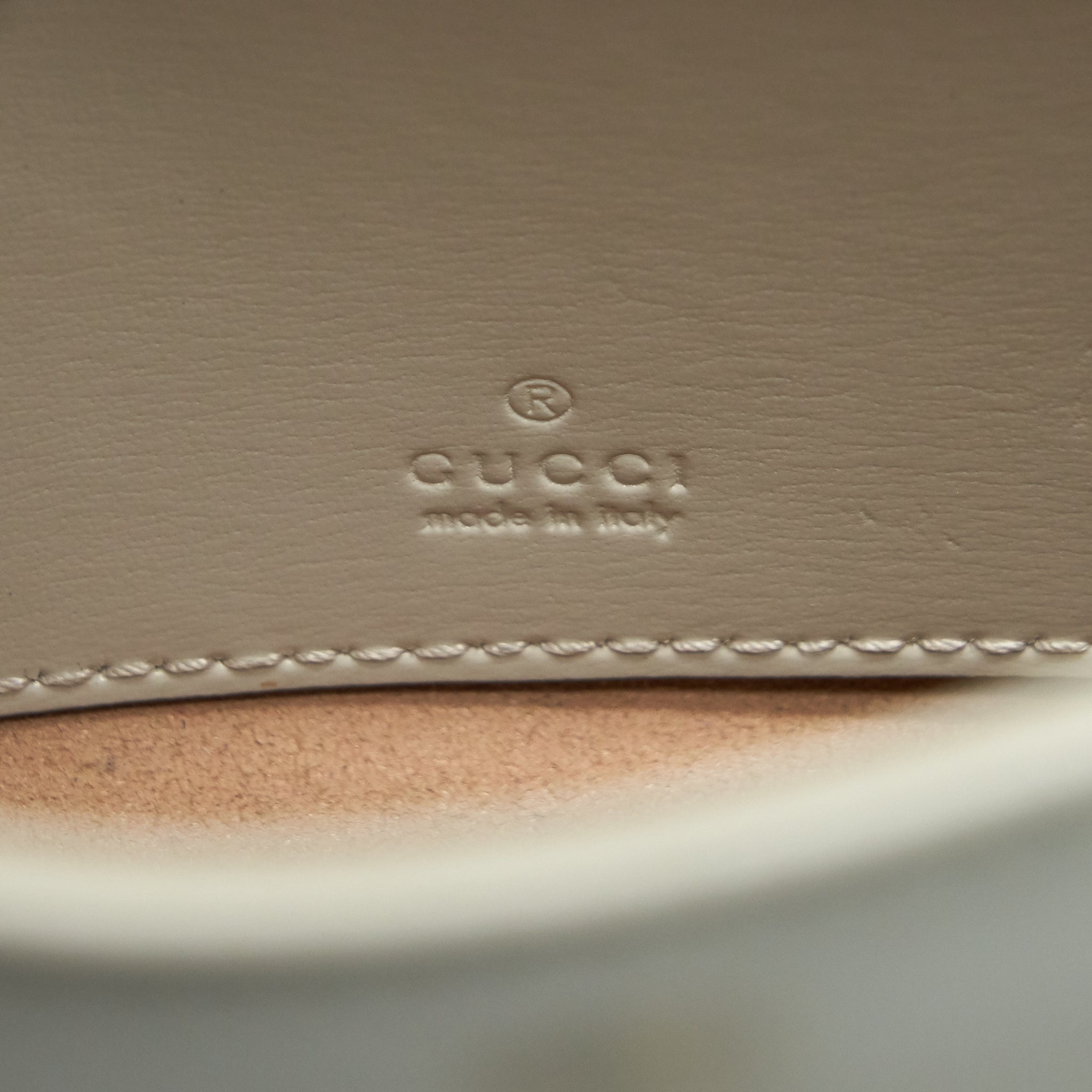 GUCCI JACKIE 1961 MINI HOBO BAG WHITE GHW