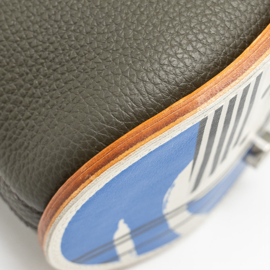 HERMES BOLIDE SKATEBOARD 31 TOGO VERT DE GRIS/NATURAL SABLE/MULTICOLOUR SHW