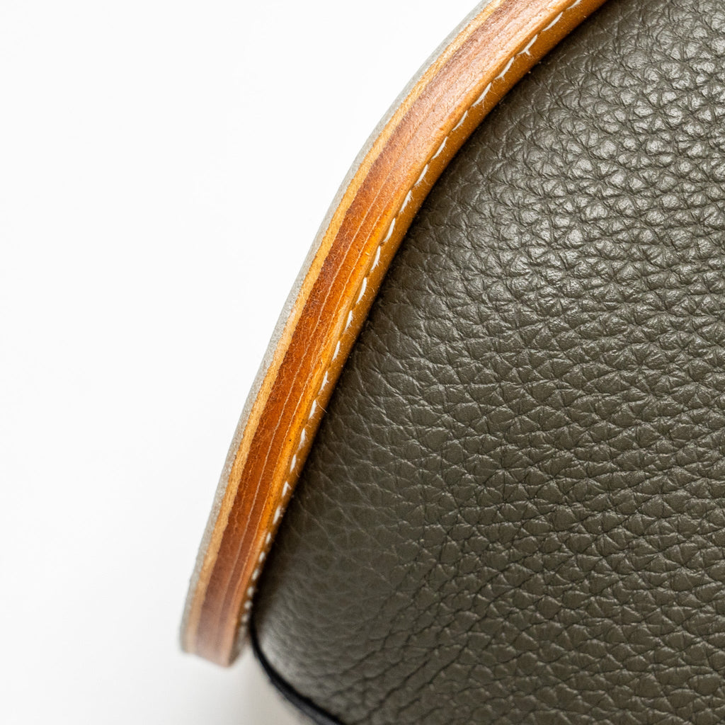 HERMES BOLIDE SKATEBOARD 31 TOGO VERT DE GRIS/NATURAL SABLE/MULTICOLOUR SHW