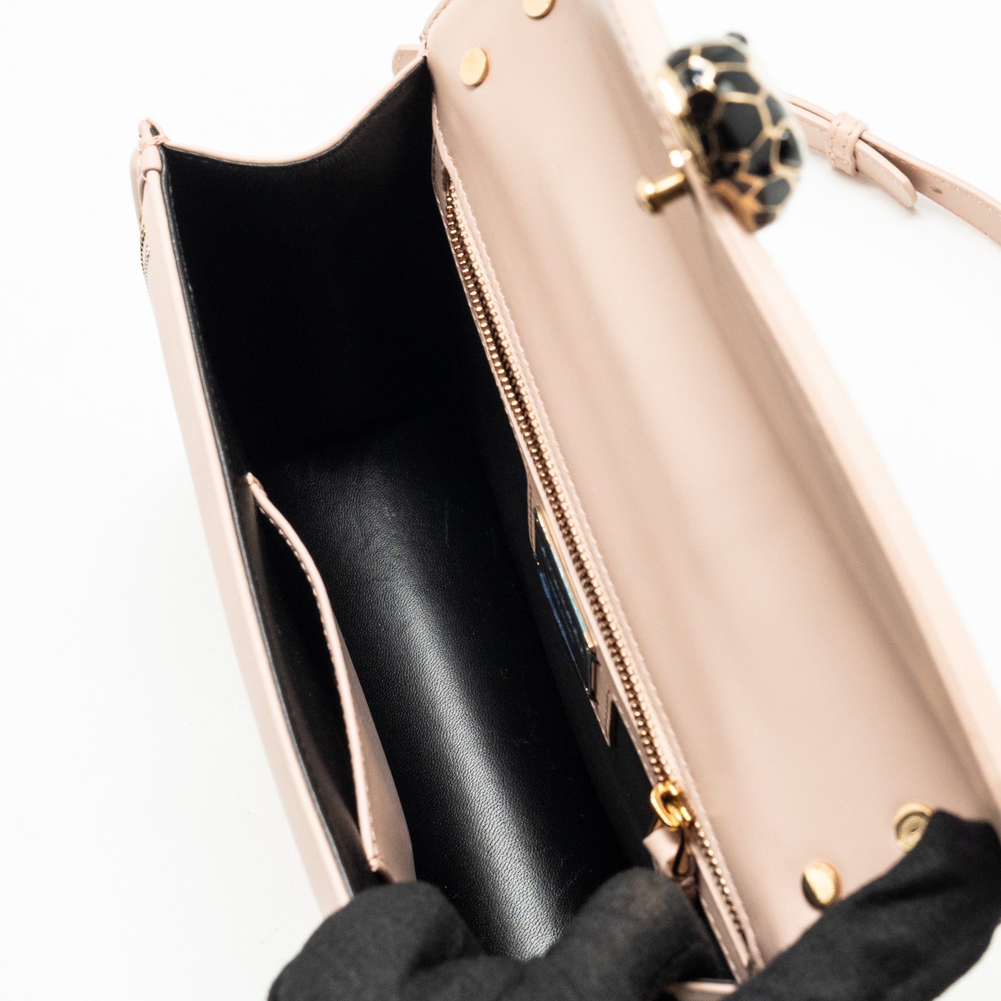 BVLGARI SERPENTI FOREVER SHOULDER BAG LIMITED EDITION PINK GHW