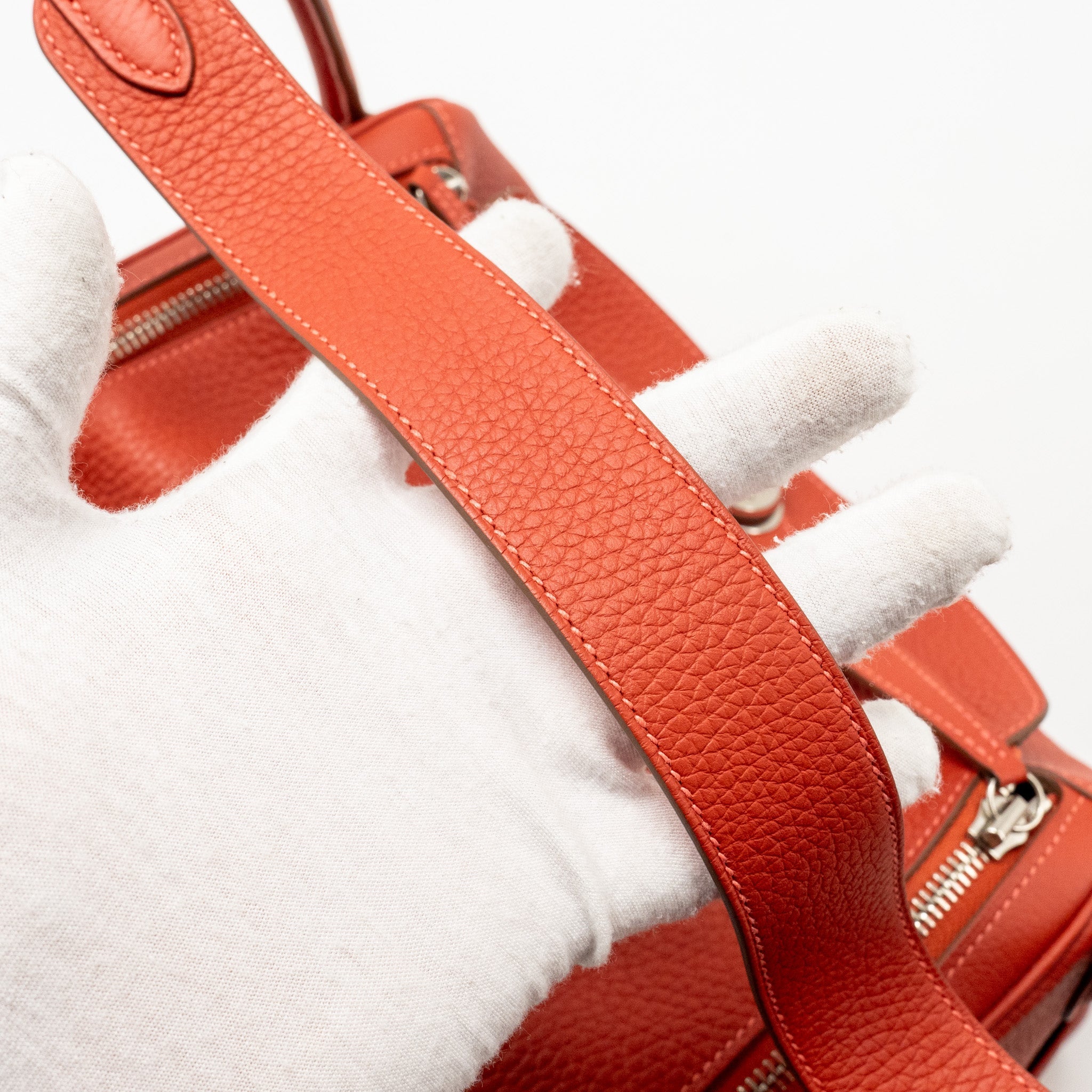 HERMES LINDY 30 CLEMENCE AN SANGUINE/ROSE JAIPUR SHW