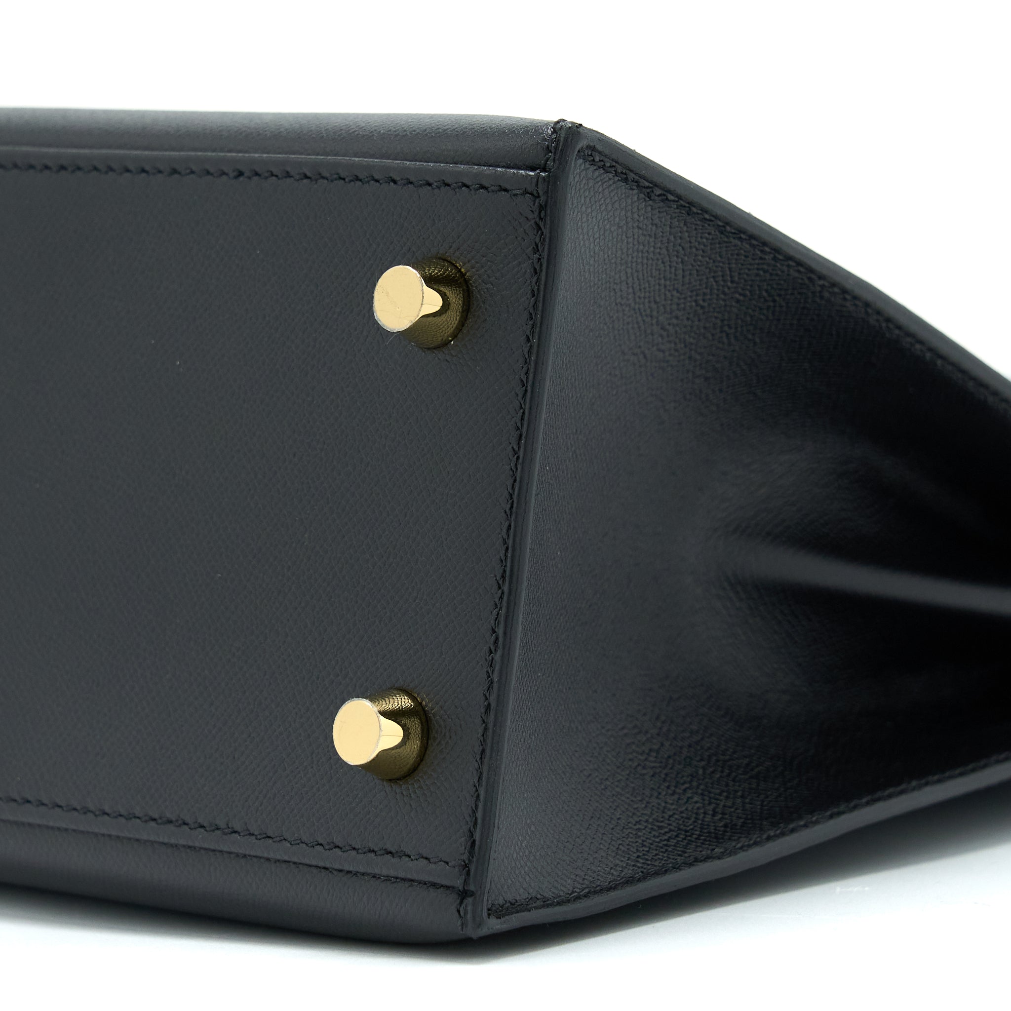 HERMES KELLY 25 SELLIER TOUCH MADAME / CROCODILE BLACK GHW