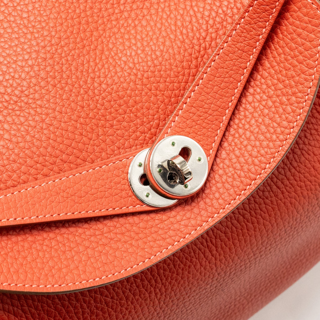 HERMES LINDY 30 CLEMENCE AN SANGUINE/ROSE JAIPUR SHW