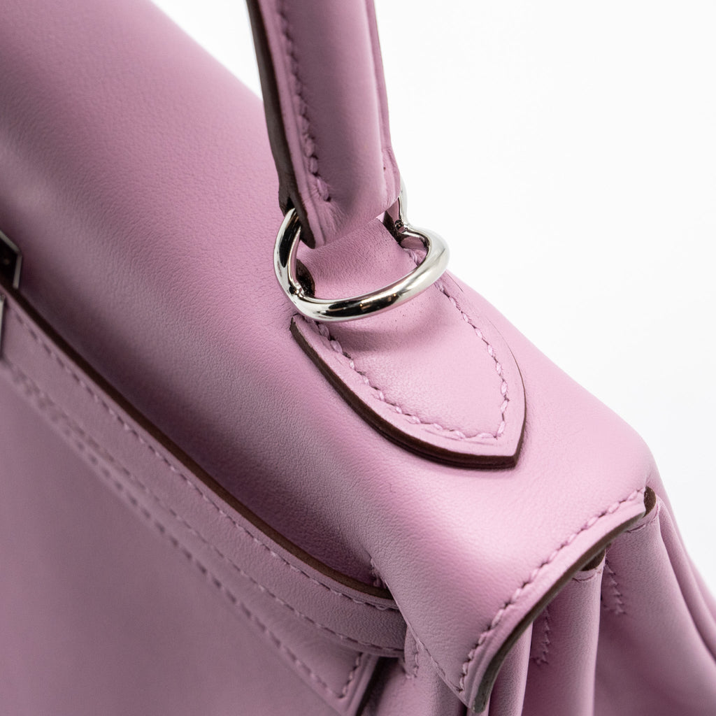 HERMES KELLY 25 SWIFT X9 MAUVE SYLVESTRE SHW