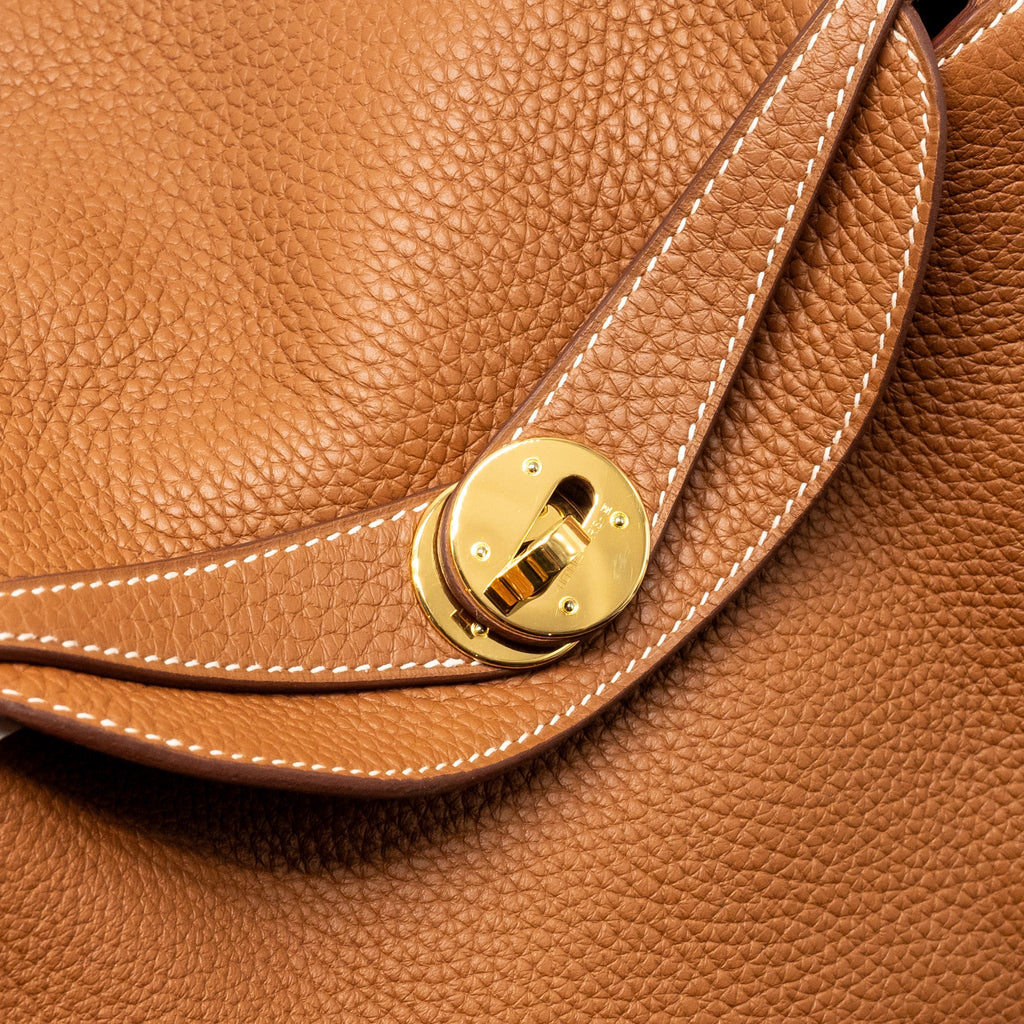 HERMES LINDY 26 CLEMENCE GOLD GHW