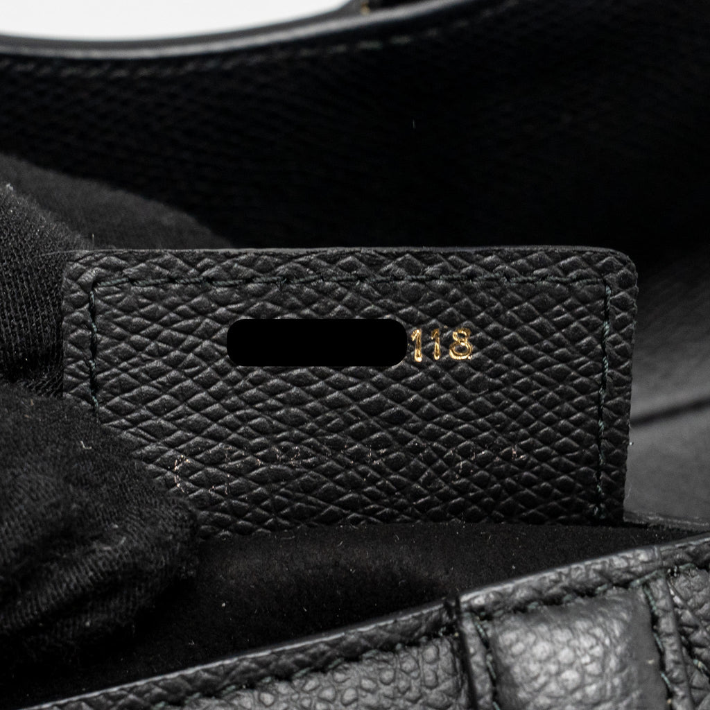 DIOR MEDIUM SADDLE BAG CALFSKIN BLACK GHW