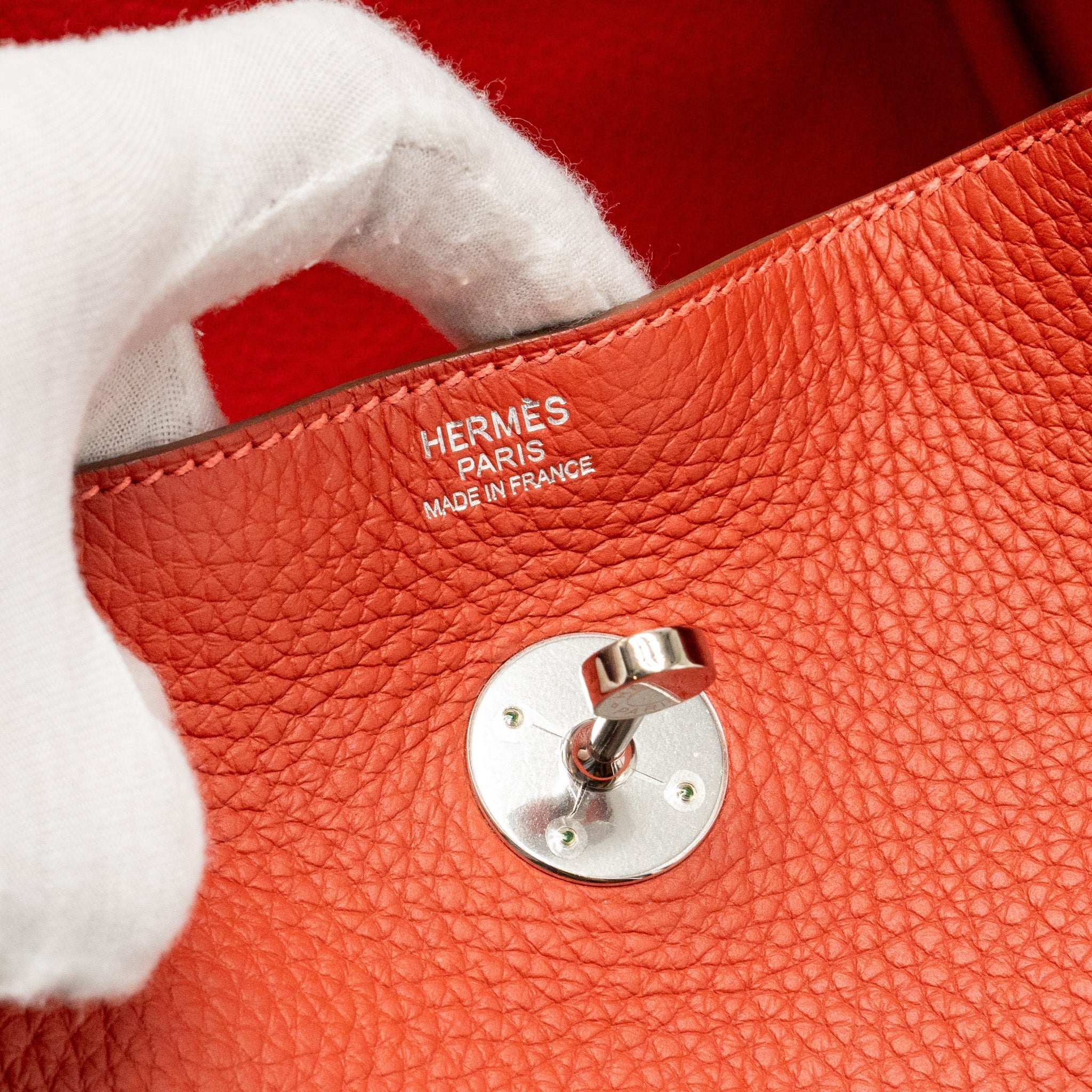 HERMES LINDY 30 CLEMENCE AN SANGUINE/ROSE JAIPUR SHW