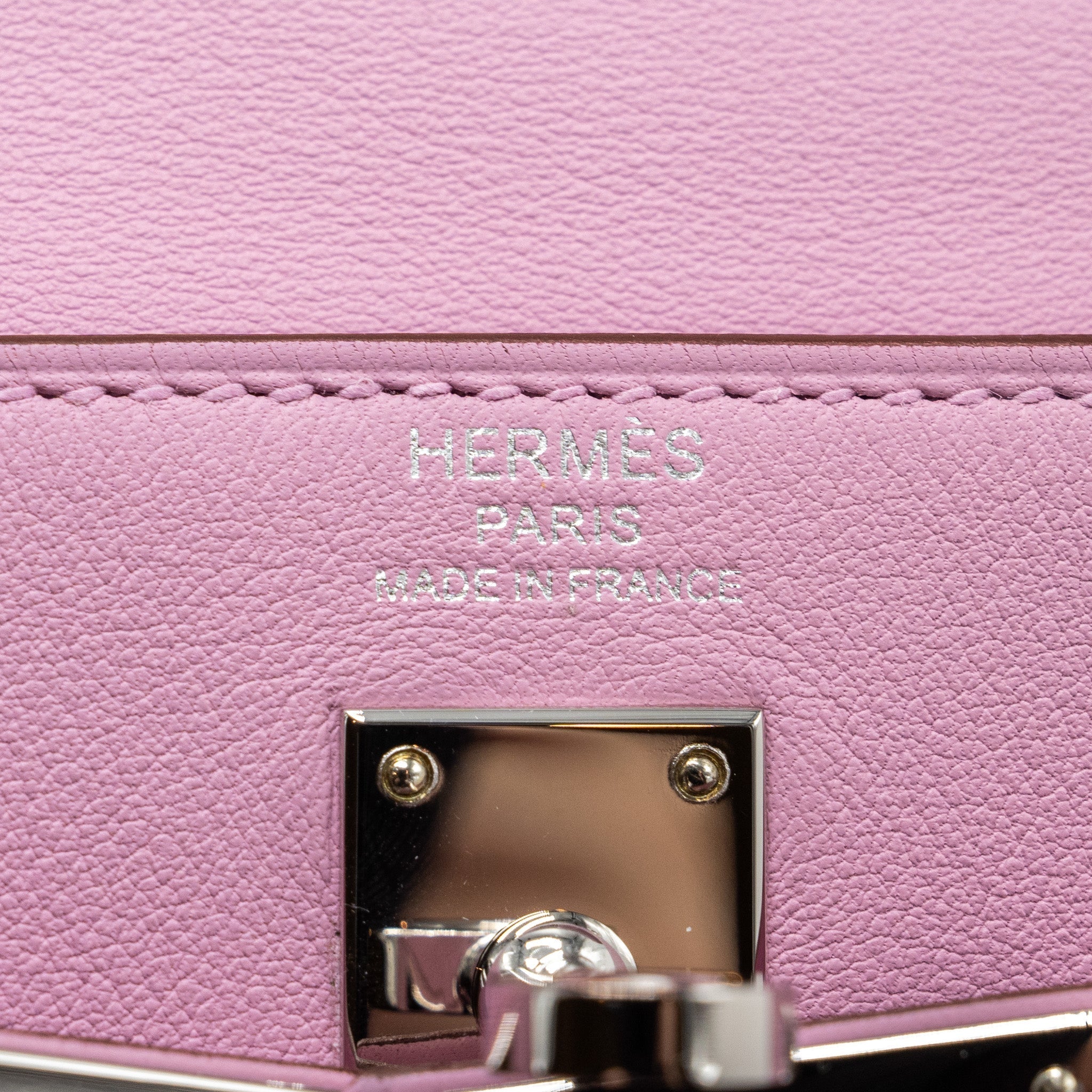 HERMES KELLY 25 SWIFT X9 MAUVE SYLVESTRE SHW
