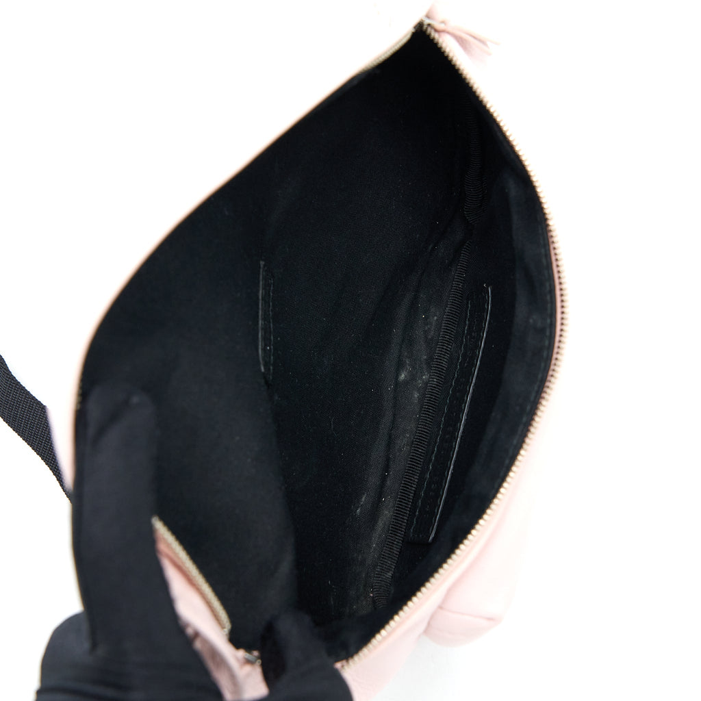 BALENCIAGA EVERYDAY BELTBAG CALFSKIN LIGHT PINK SHW