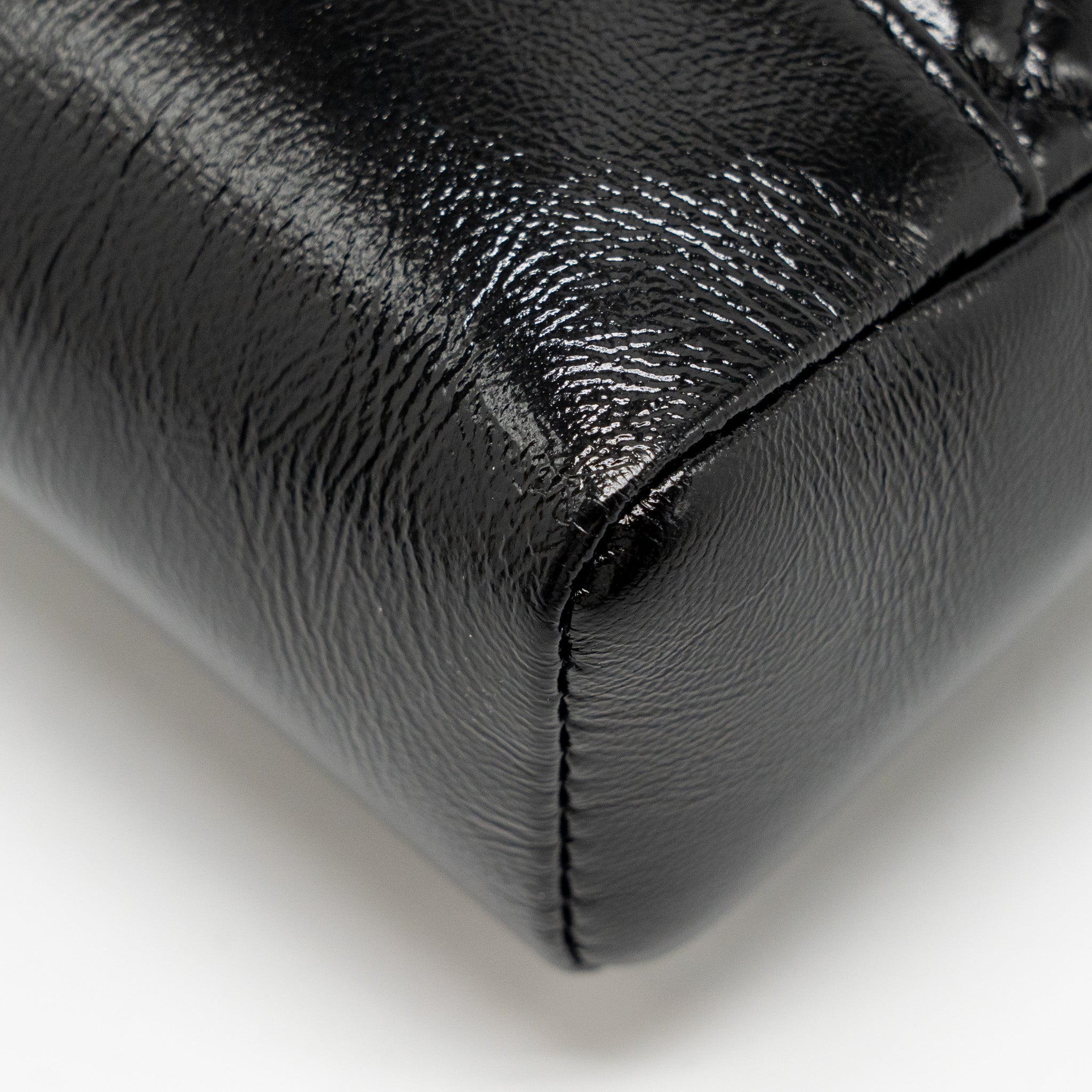 CHANEL MINI 31 BAG SHINY LAMBSKIN BLACK LGHW (MICROCHIP)