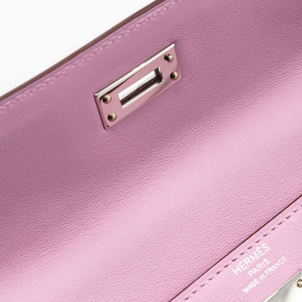 HERMES KELLY 25 SWIFT X9 MAUVE SYLVESTRE SHW