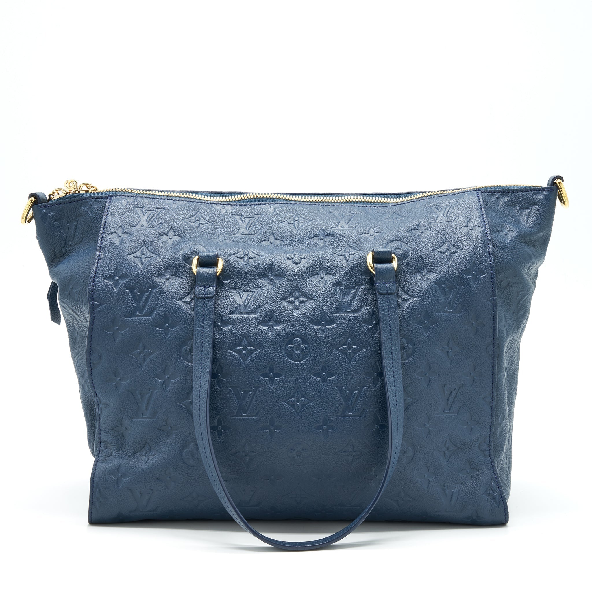 LOUIS VUITTON LUMINEUSE PM MONOGRAM EMPREINTE NAVY GHW