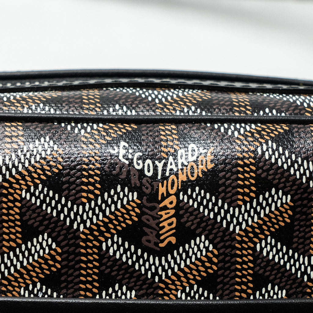 GOYARD CAP-VERT PM CANVAS/ LEATHER BLACK SHW