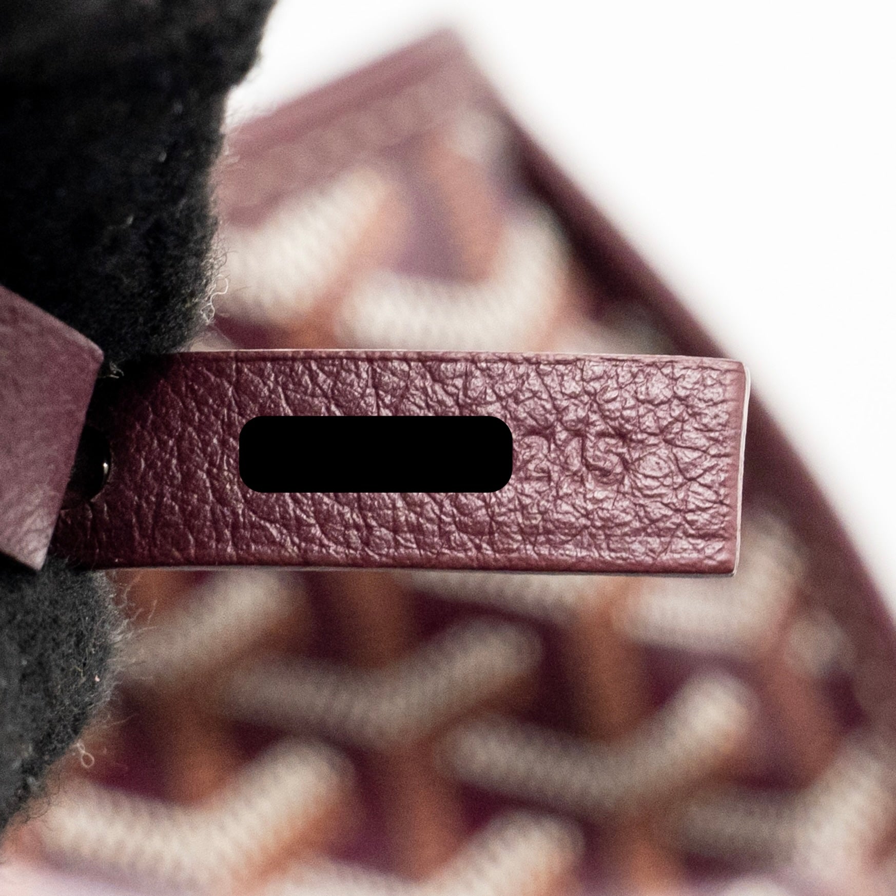 GOYARD MINI ANJOU TOTE BAG GOYARDINE CANVAS BORDEAUX SHW