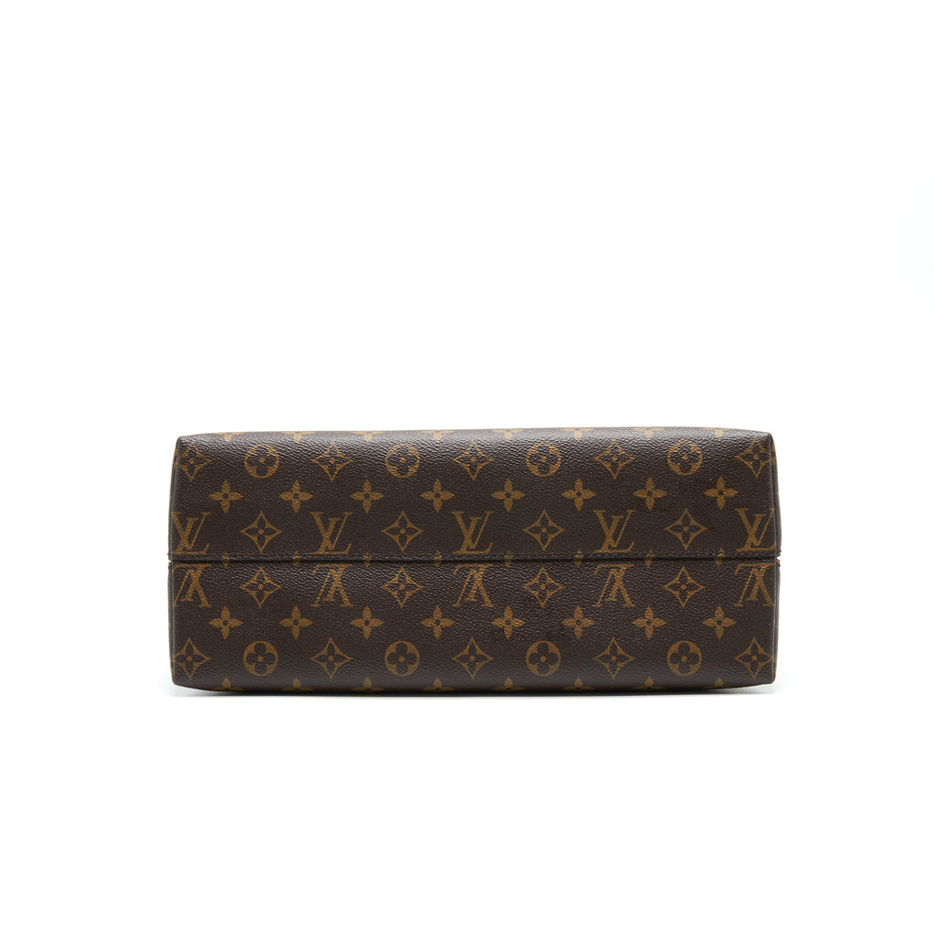 LOUIS VUITTON MONOGRAM CANVAS ALMA B’N’B BAG RED