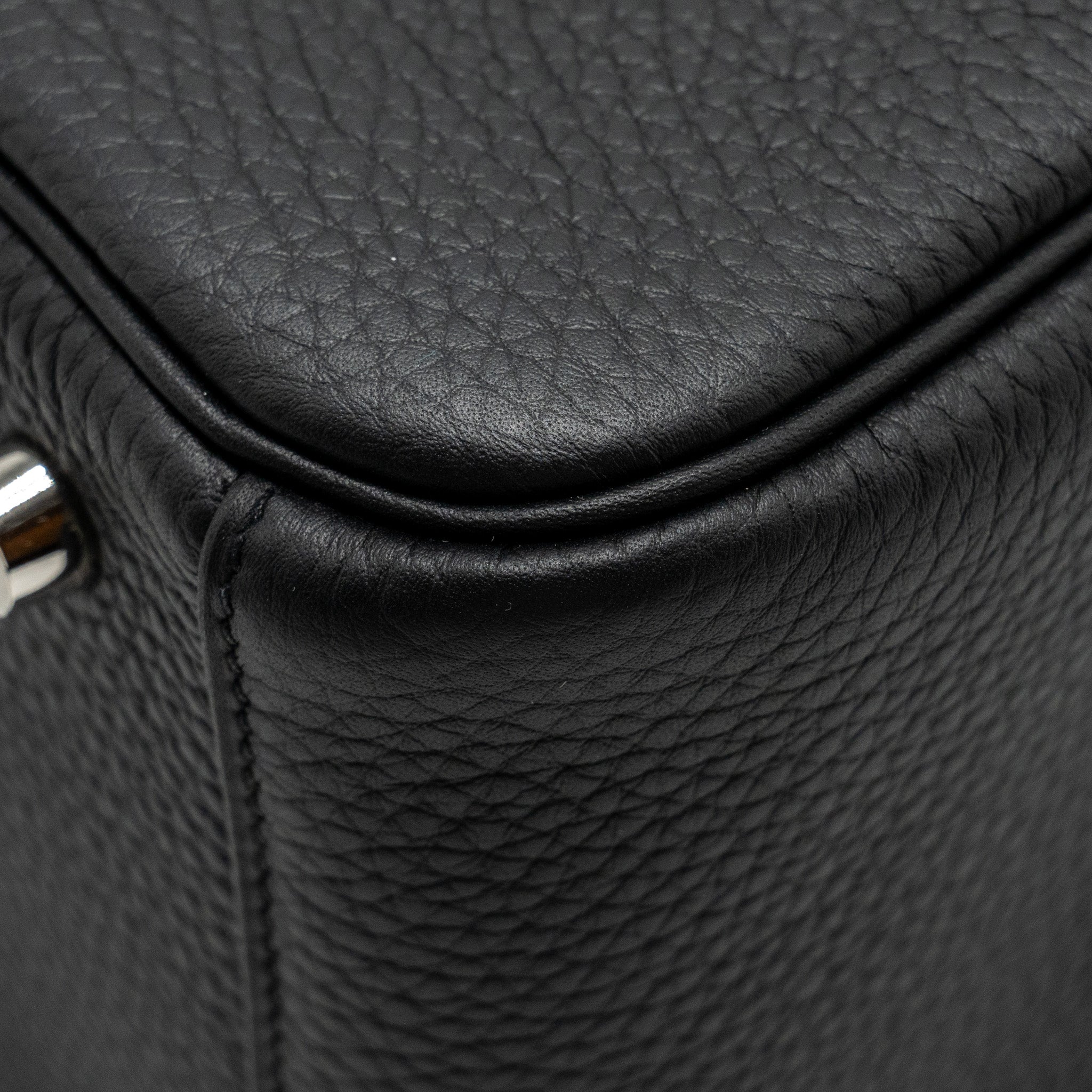 HERMES LINDY 26 CLEMENCE BLACK SHW
