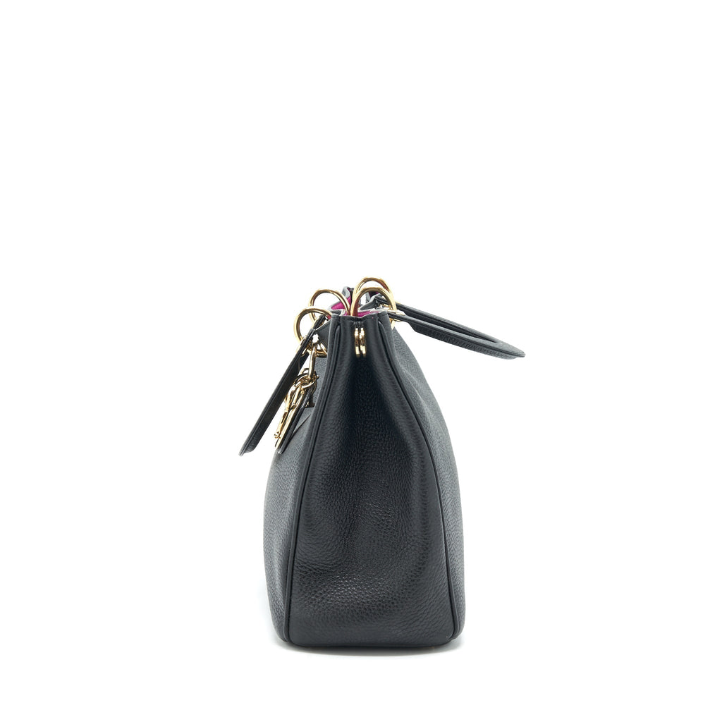 DIOR DIORISSIMO TOTE BAG BLACK LGHW