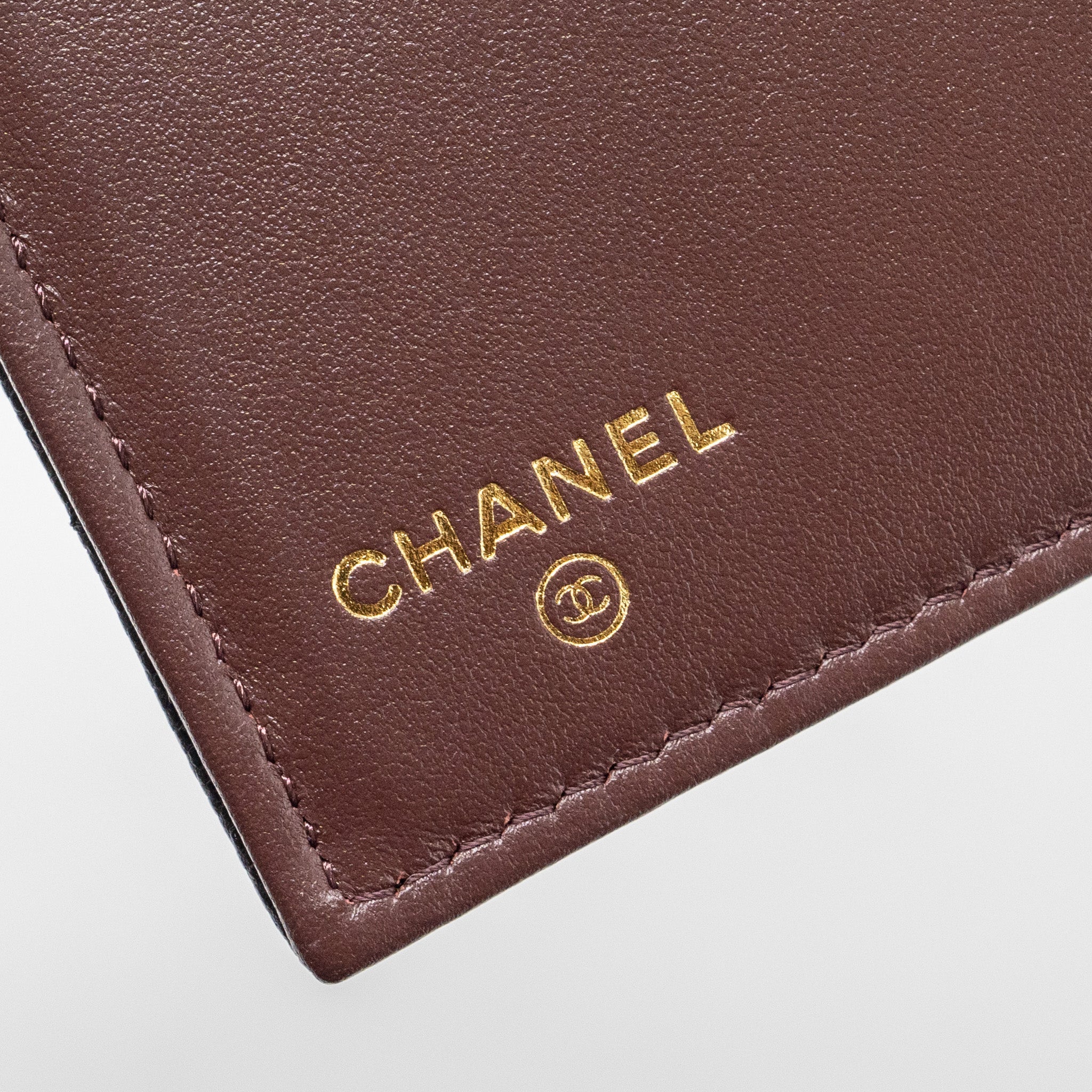 CHANEL CLASSIC COMPACT WALLET CAVIAR BLACK GHW (MICROCHIP)
