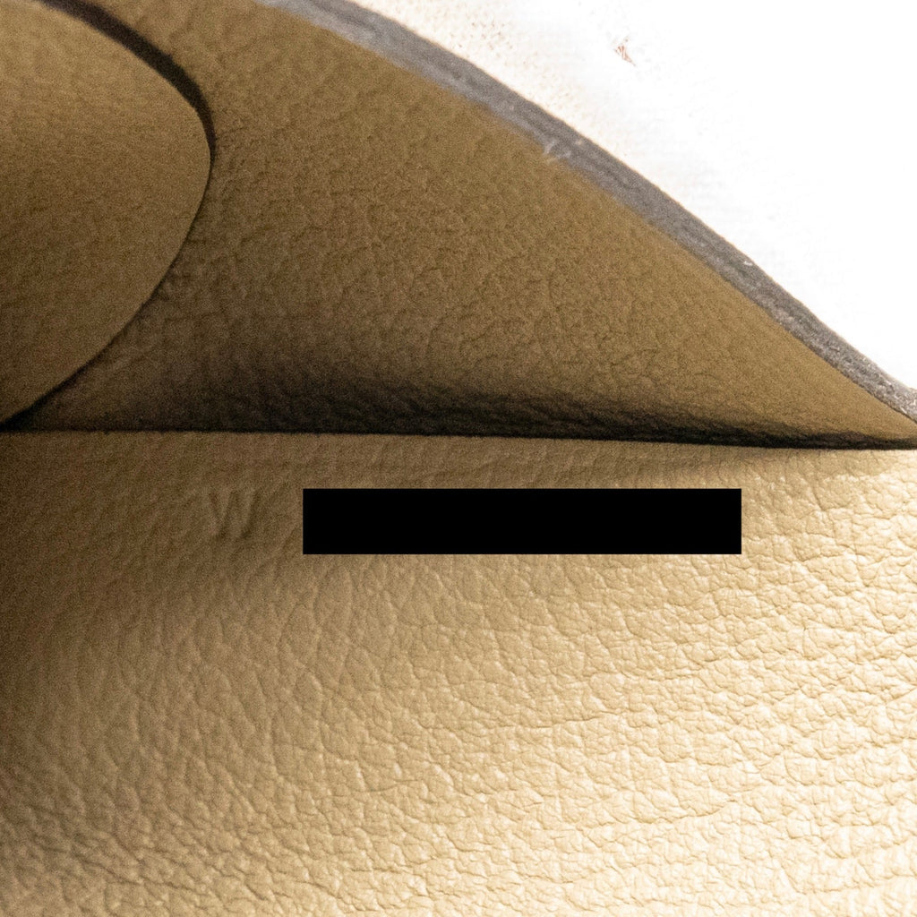 HERMES CALVI DUO CARD HOLDER EVERCOLOR 8Q BEIGE MARFA SHW