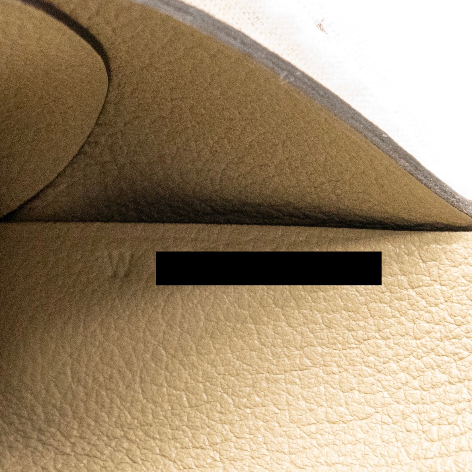 HERMES CALVI DUO CARD HOLDER EVERCOLOR 8Q BEIGE MARFA SHW