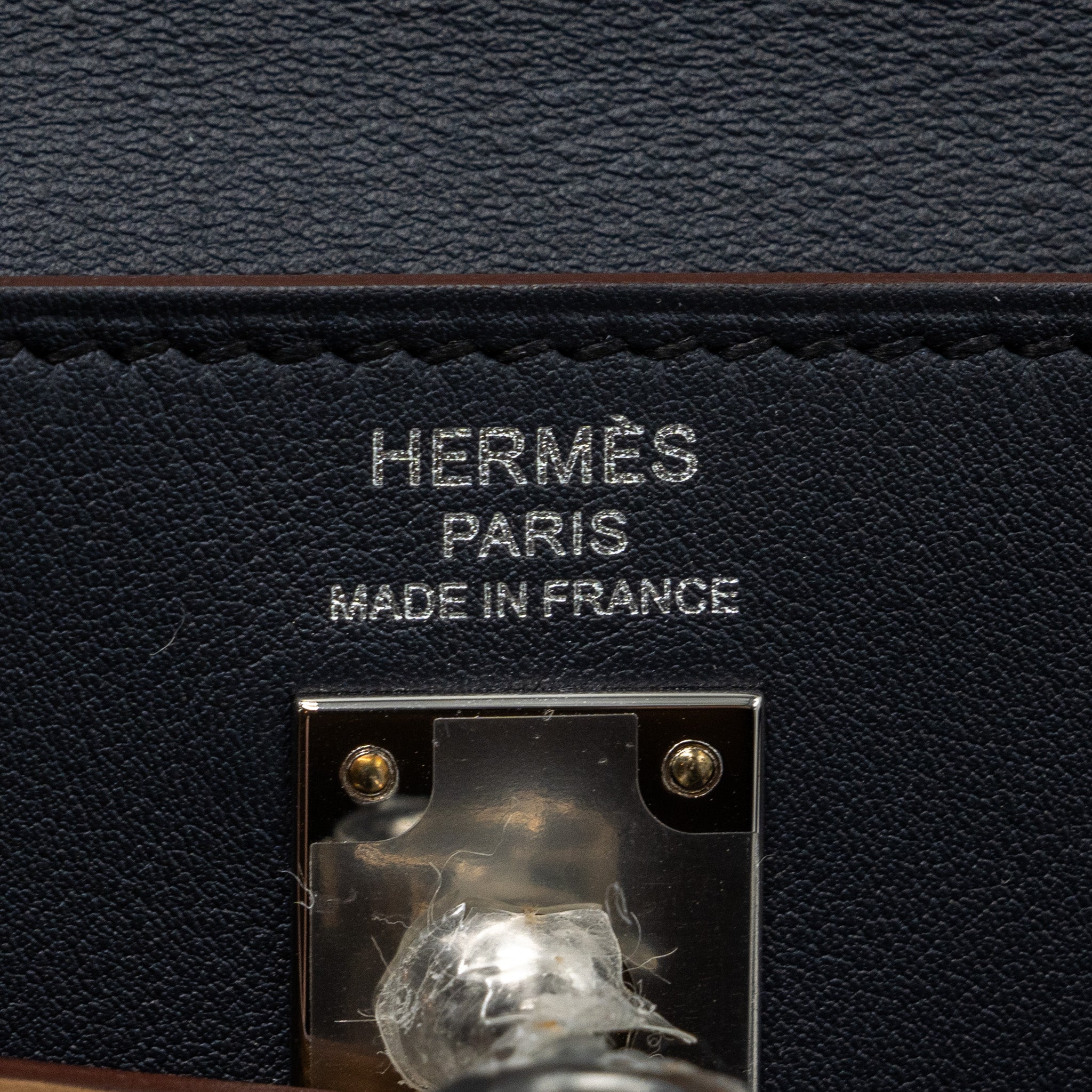 HERMES KELLY COLORMATIC SWIFT BLUE NUIT/CHAI/ETOUPE/GOLD/BLACK SHW