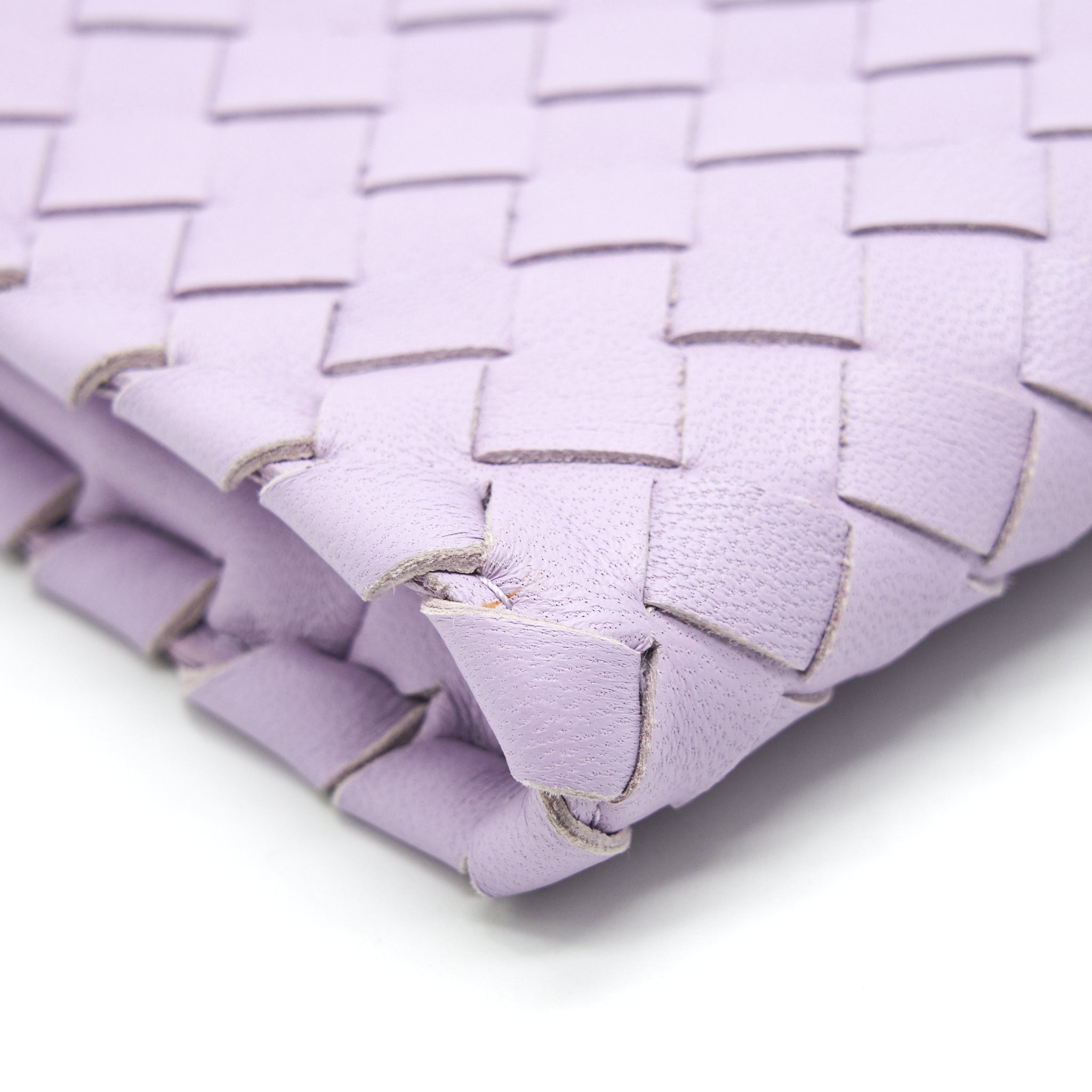 BOTTEGA VENETA FOLD CLUTCH LIGHT PURPLE