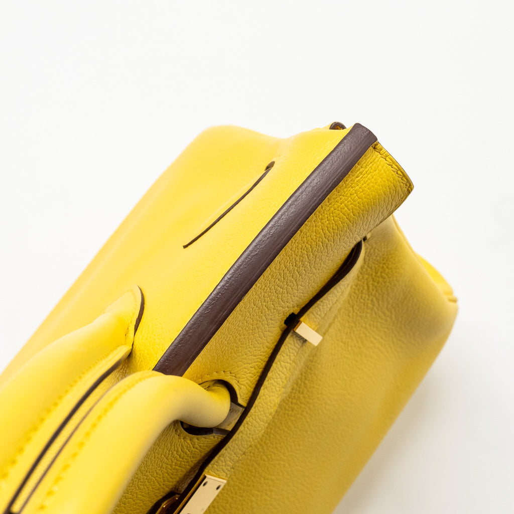 HERMES BIRKIN 30 TAURILLON NOVILLO JAUNE DE NAPLES GHW