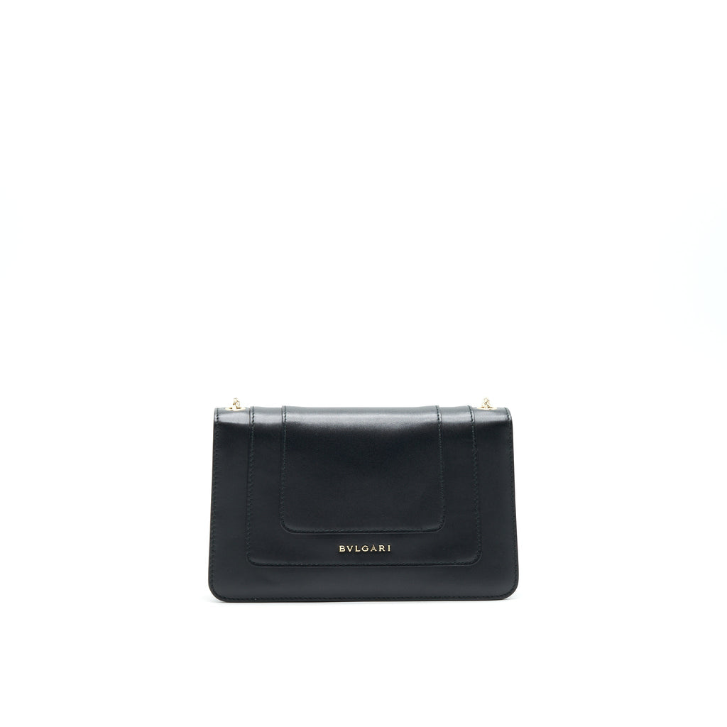 BVLGARI SERPENTI FOREVER SHOULDER BAG BLACK
