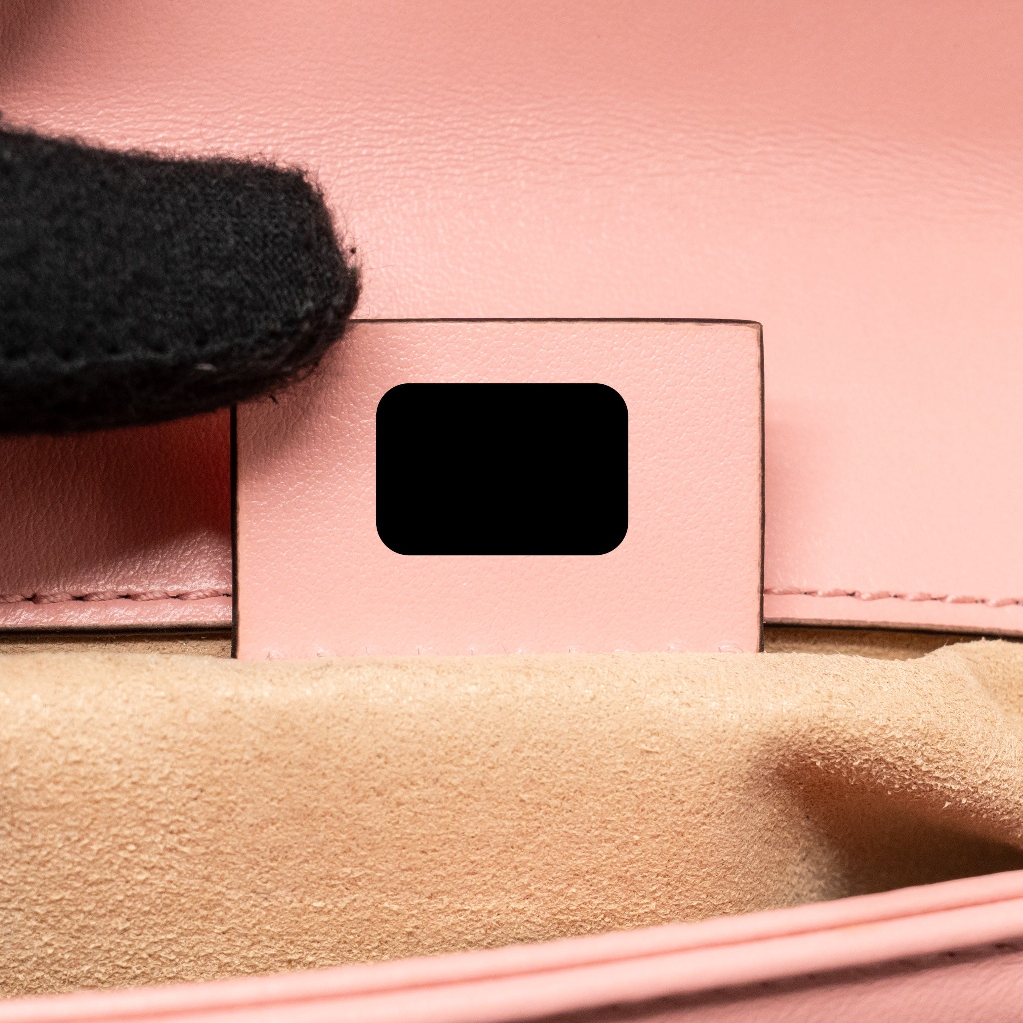 GUCCI GG MARMONT MINI TOP HANDLE BAG CALFSKIN PINK SHW