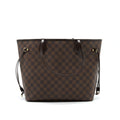 LOUIS VUITTON NEVERFULL MM DAMIER EBENE CANVAS WITHOUT INSIDE POUCH