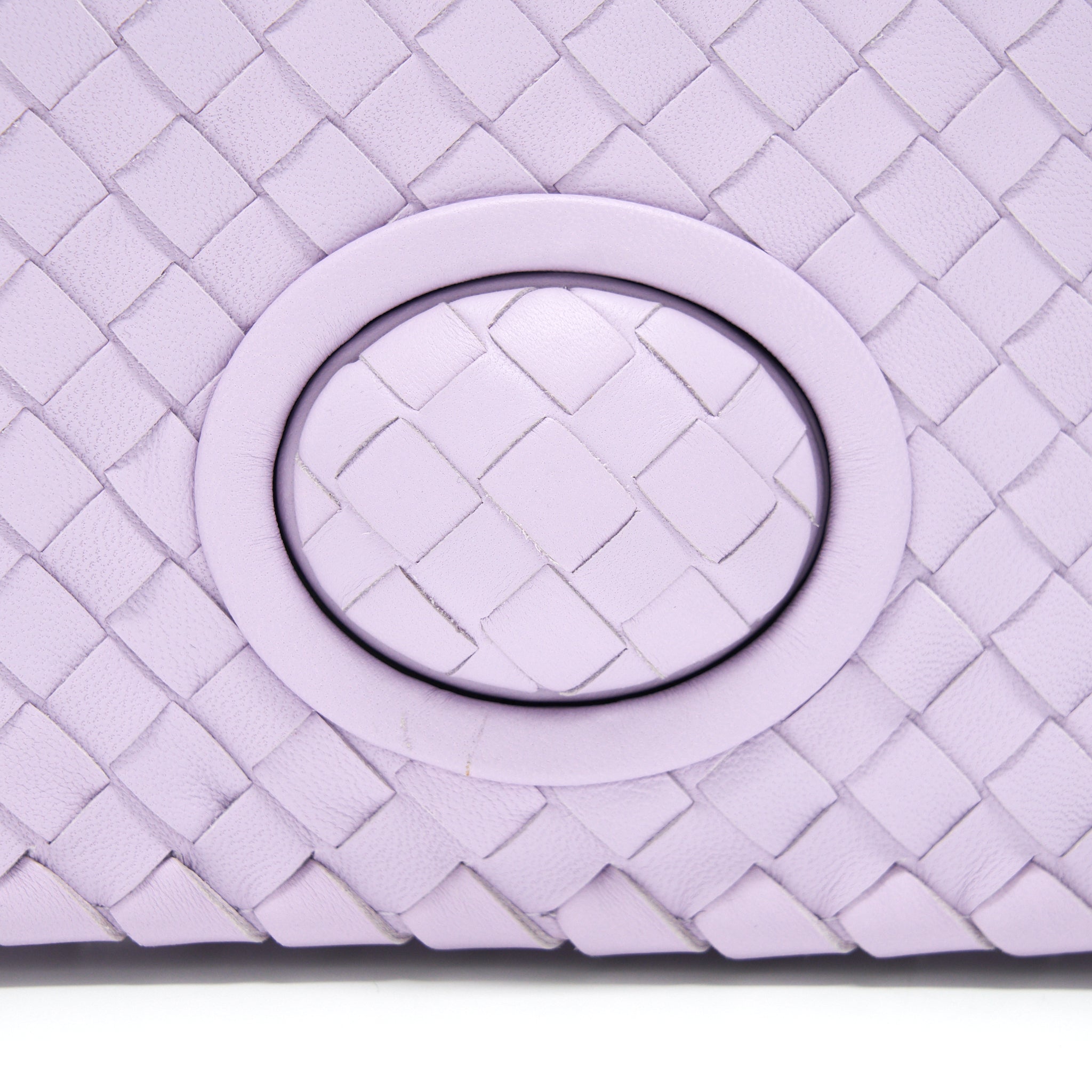 BOTTEGA VENETA FOLD CLUTCH LIGHT PURPLE