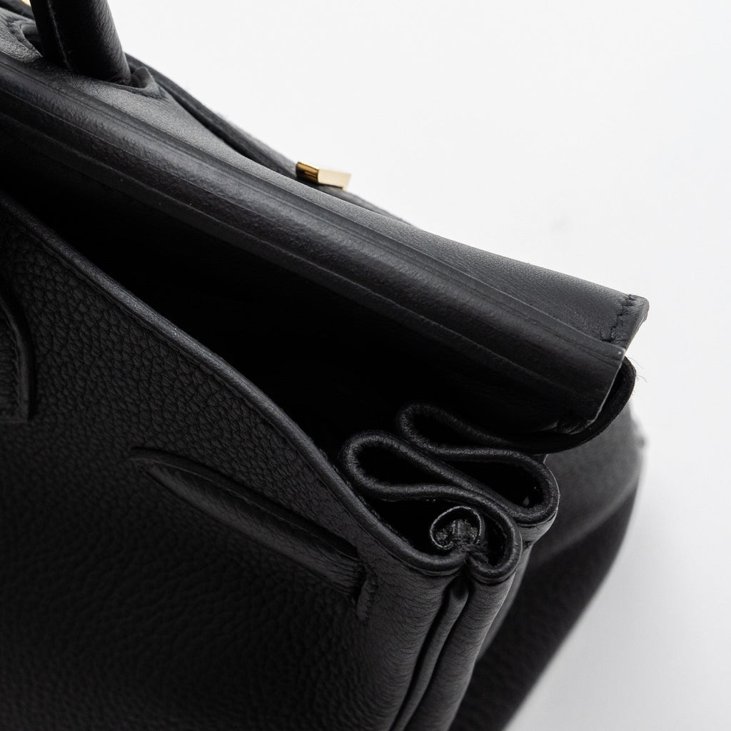 HERMES BIRKIN 30 3 IN 1/ 3 EN 1 TOGO/ SWIFT/ CANVAS BLACK GHW