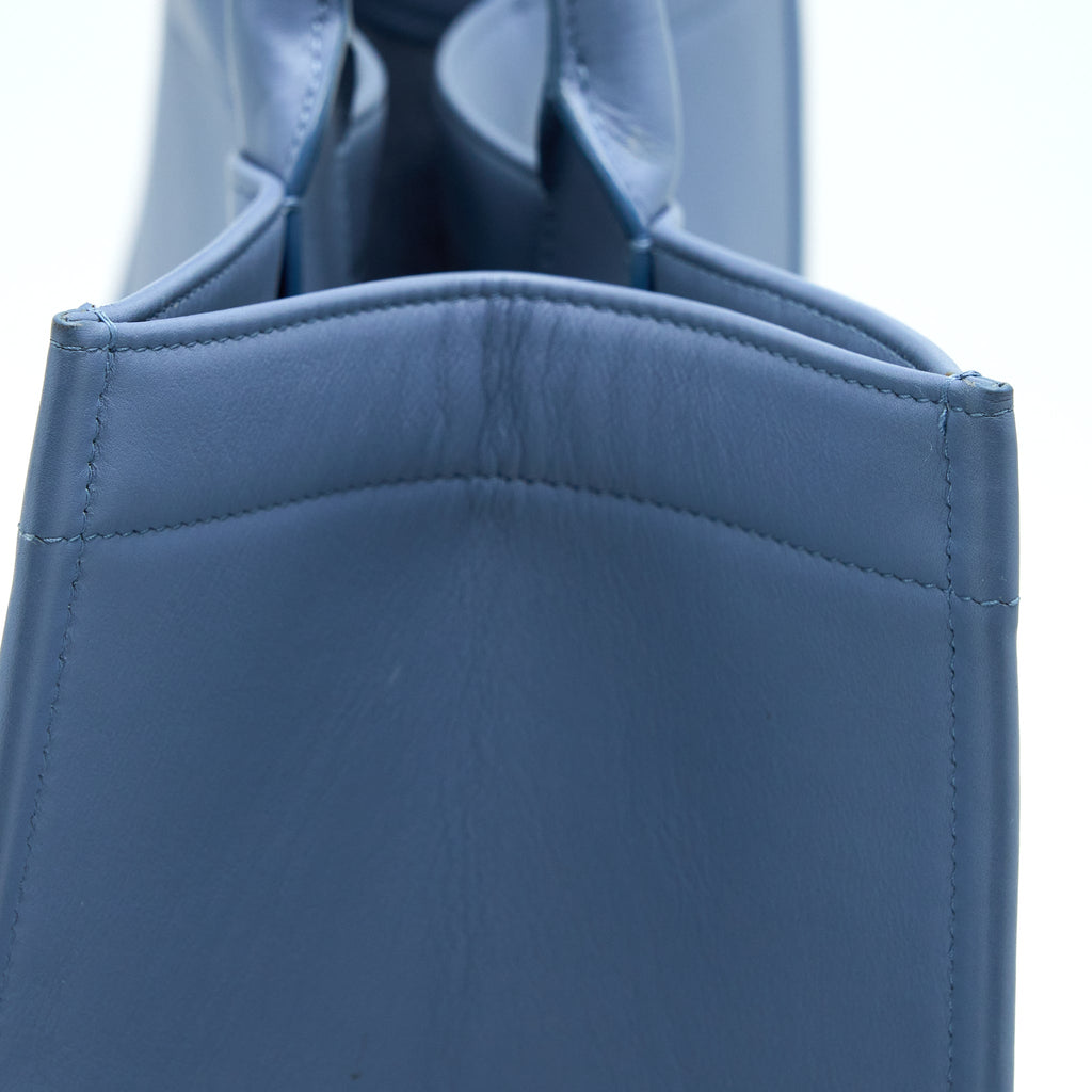 DIOR LARGE BOOK TOTE LIGHT BLUE