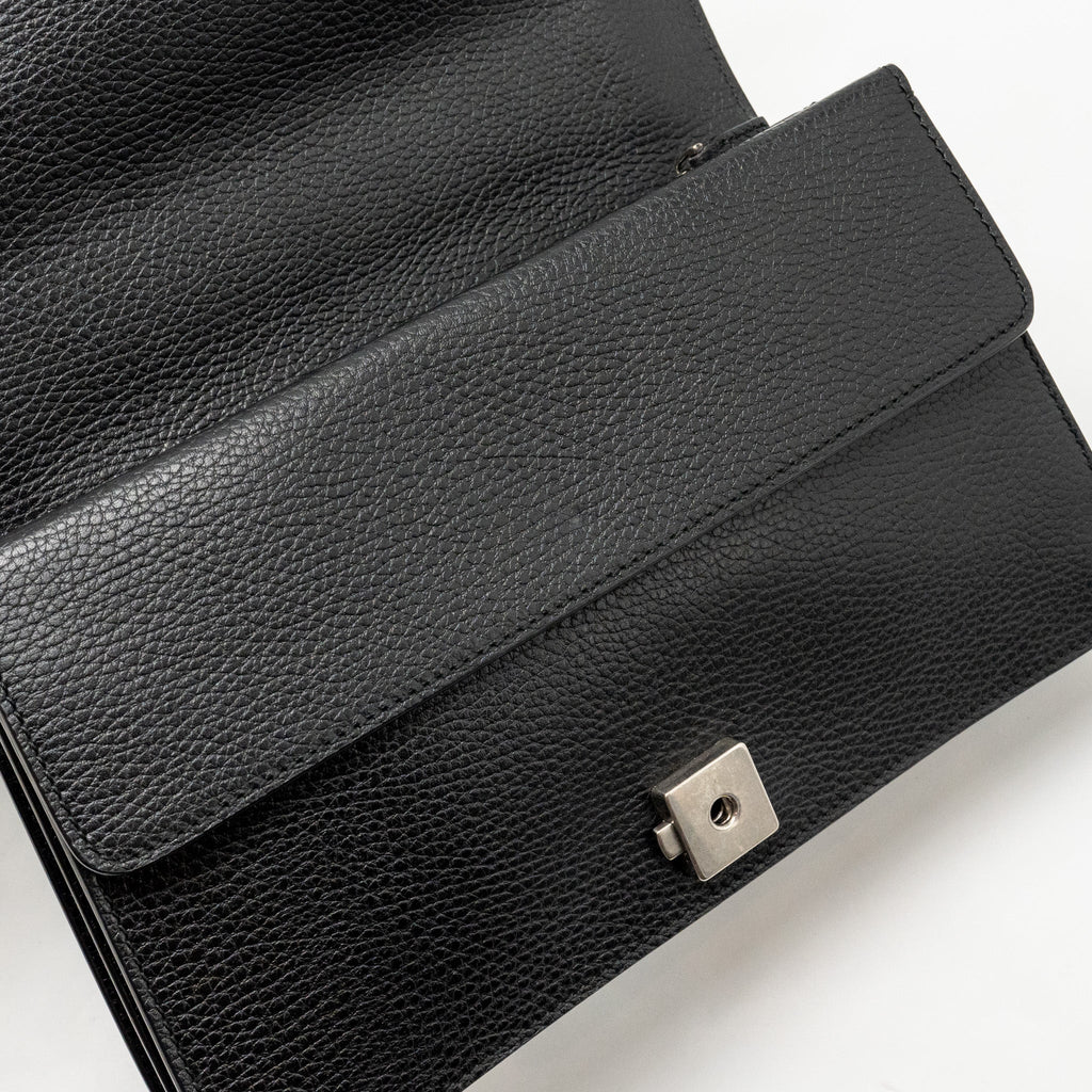 GUCCI MEDIUM DIONYSUS SHOULDER BAG CALFSKIN BLACK SHW