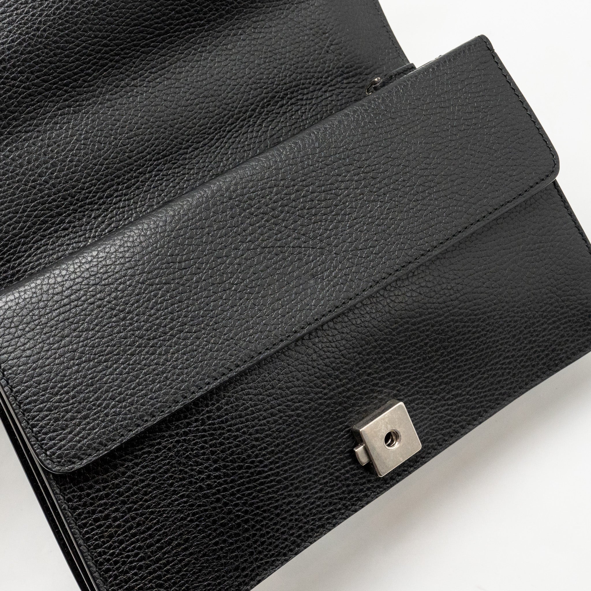 GUCCI MEDIUM DIONYSUS SHOULDER BAG CALFSKIN BLACK SHW