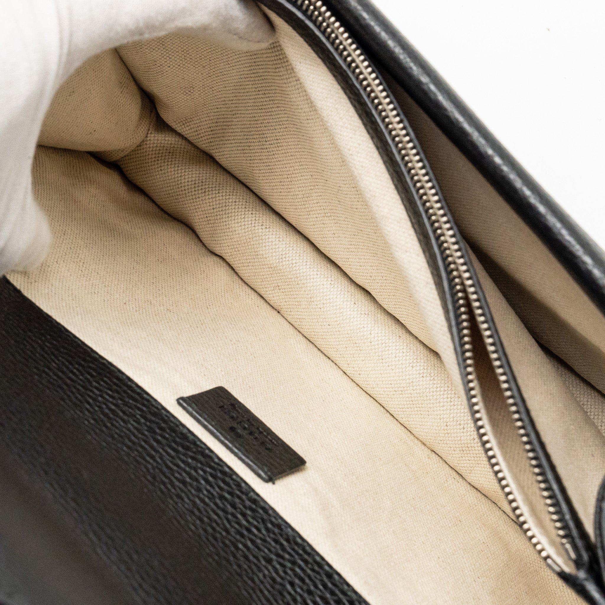 GUCCI MEDIUM DIONYSUS SHOULDER BAG CALFSKIN BLACK SHW