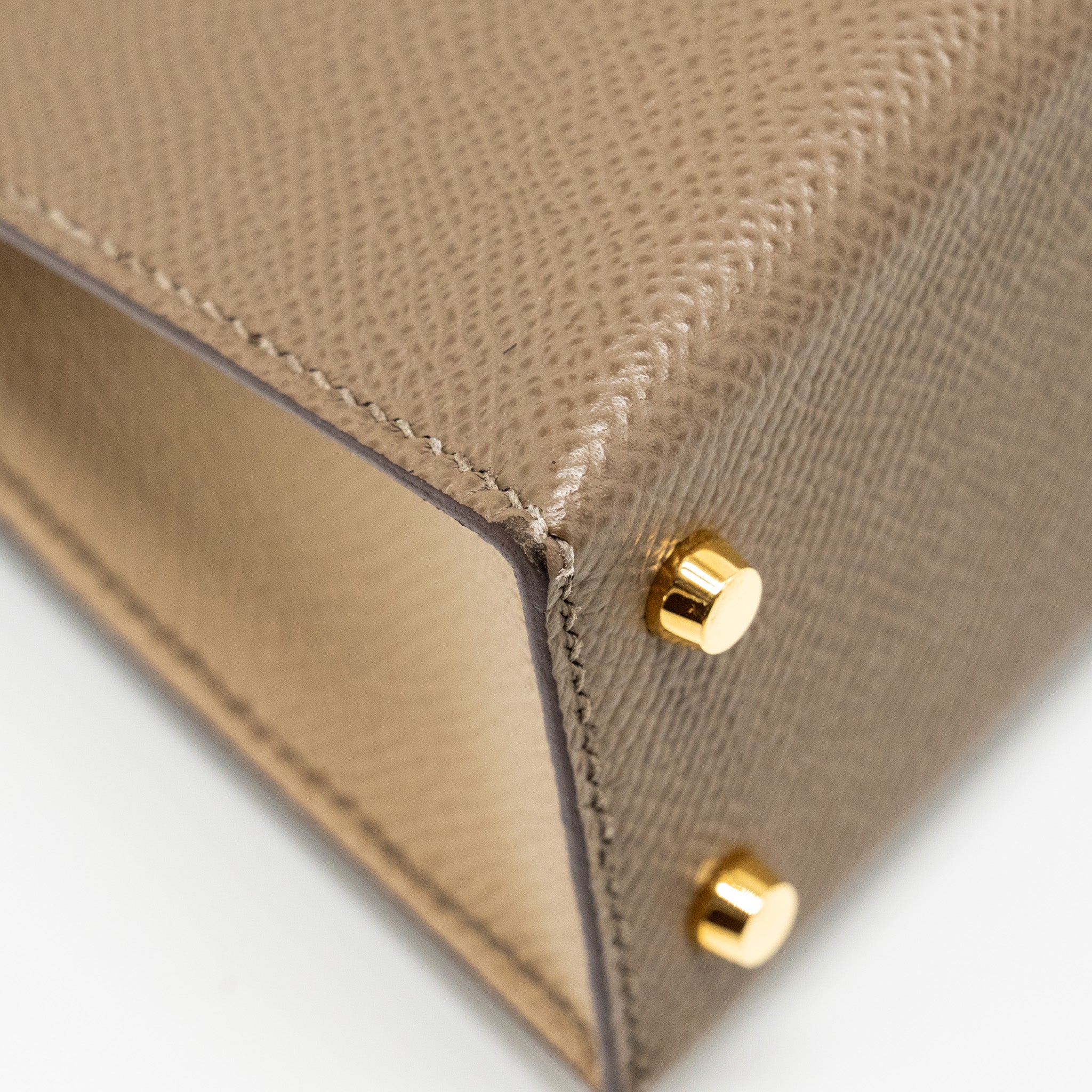 HERMES MINI KELLY II SPECIAL ORDER EPSOM ETOUPE / TRENCH GHW