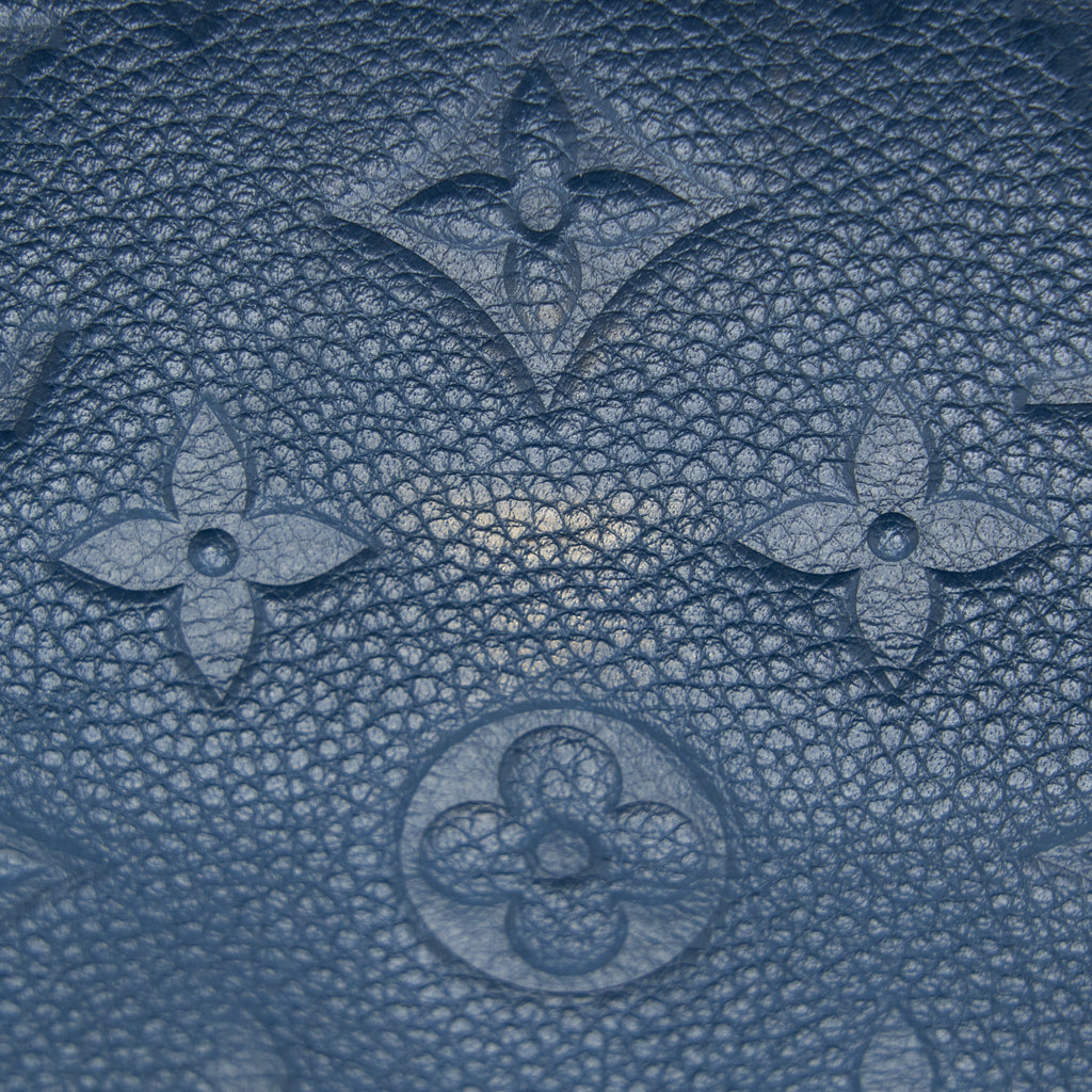 LOUIS VUITTON LUMINEUSE PM MONOGRAM EMPREINTE NAVY GHW