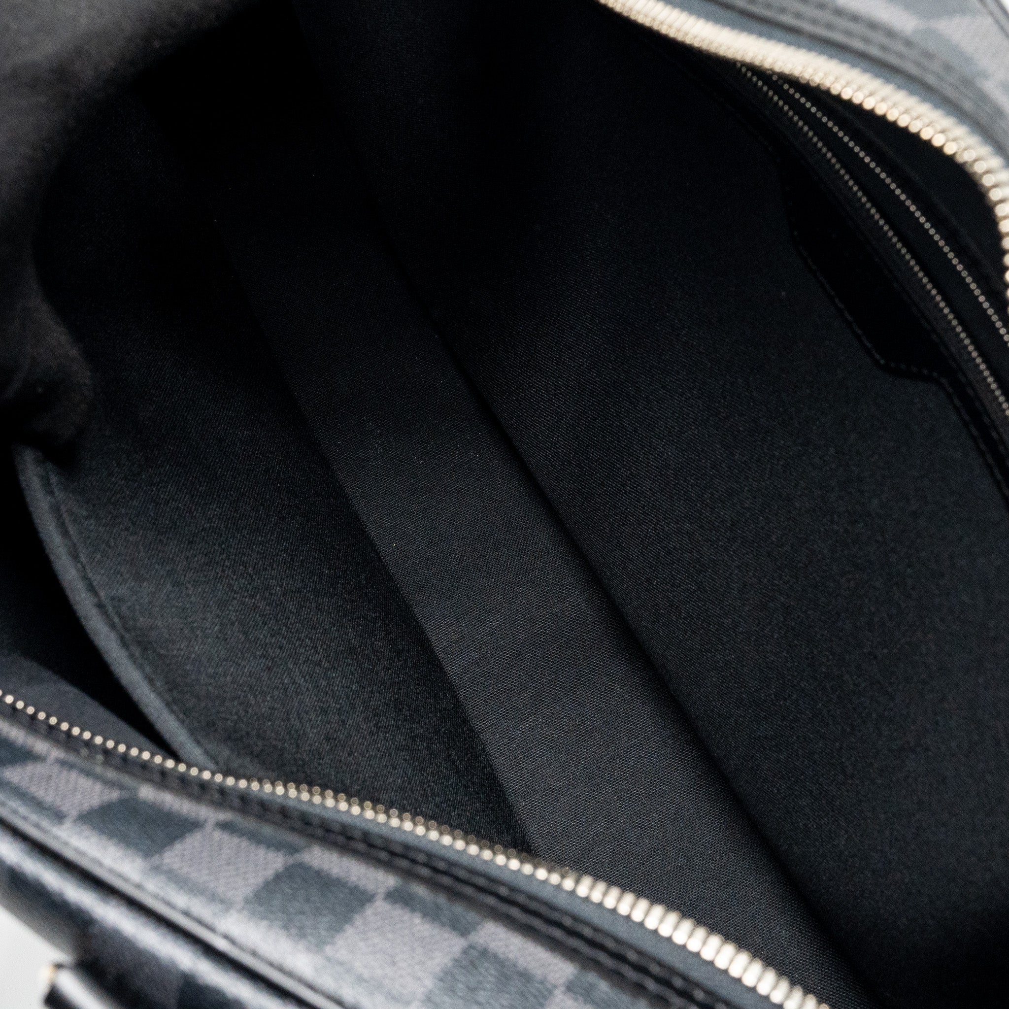 LOUIS VUITTON BRIEFCASE/DOCUMENT BAG DAMIER GRAPHITE CANVAS BLACK SHW