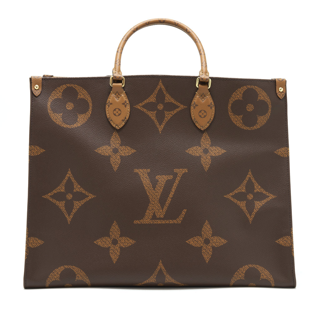 LOUIS VUITTON ON-THE-GO GM MONOGRAM REVERSE CANVAS YEAR 2019