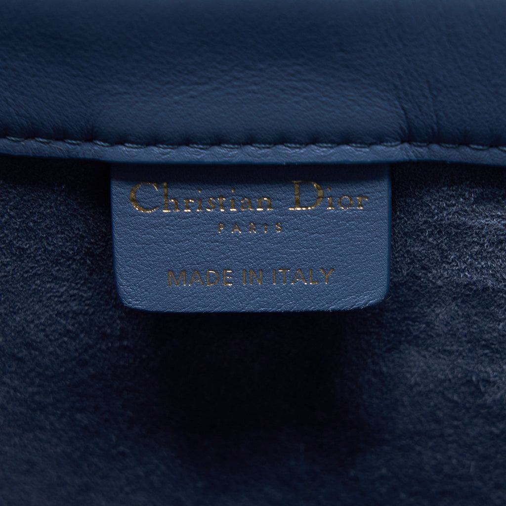 DIOR LARGE BOOK TOTE LIGHT BLUE