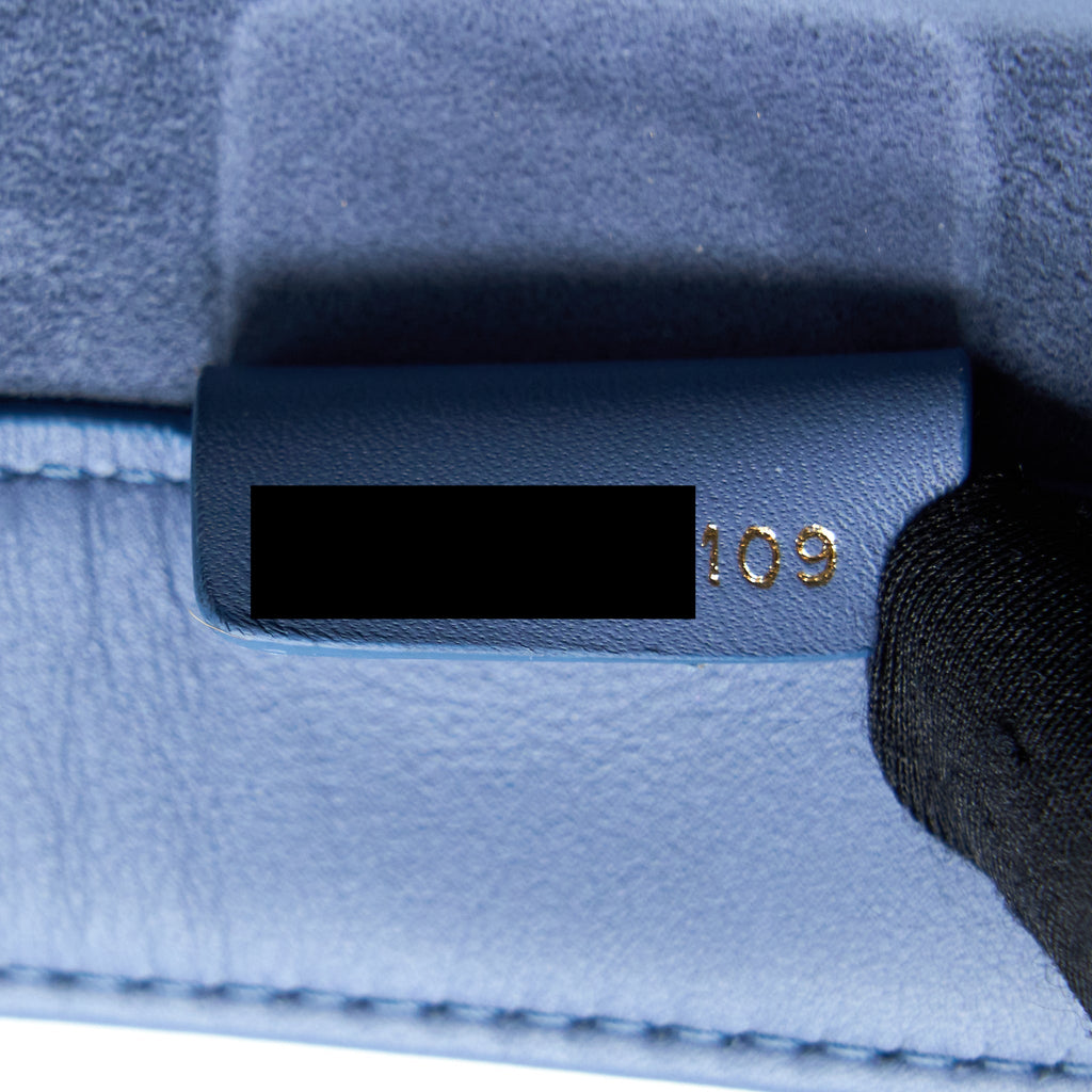 DIOR LARGE BOOK TOTE LIGHT BLUE