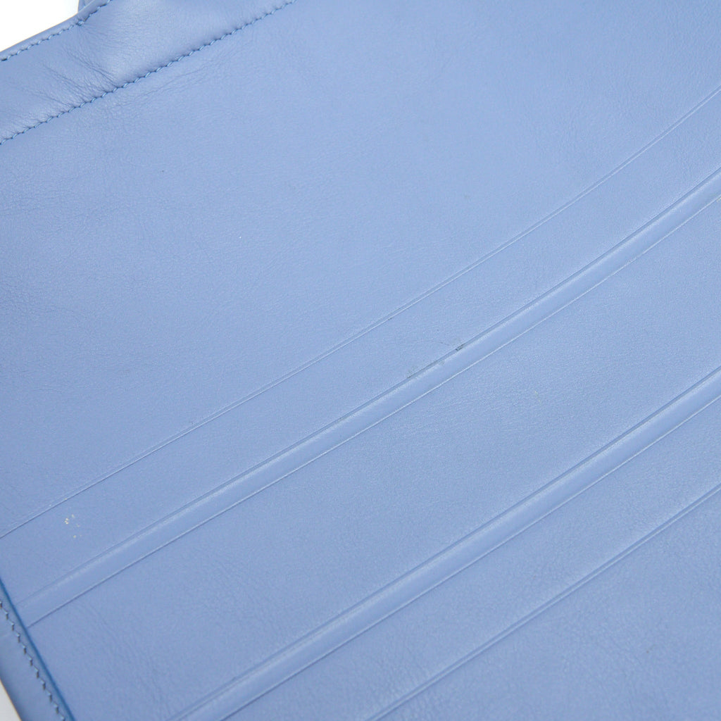 DIOR LARGE BOOK TOTE LIGHT BLUE