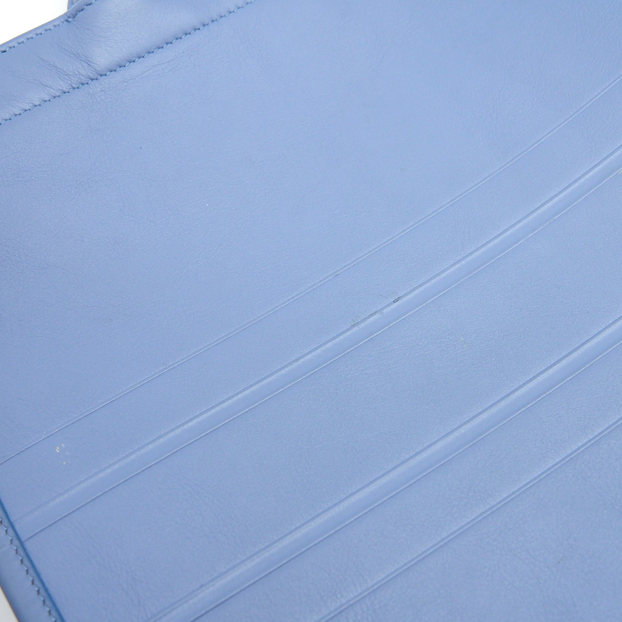 DIOR LARGE BOOK TOTE LIGHT BLUE