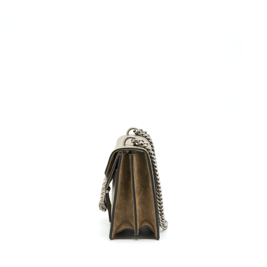 GUCCI DIONYSUS GG SMALL SHOULDER BAG BEIGE
