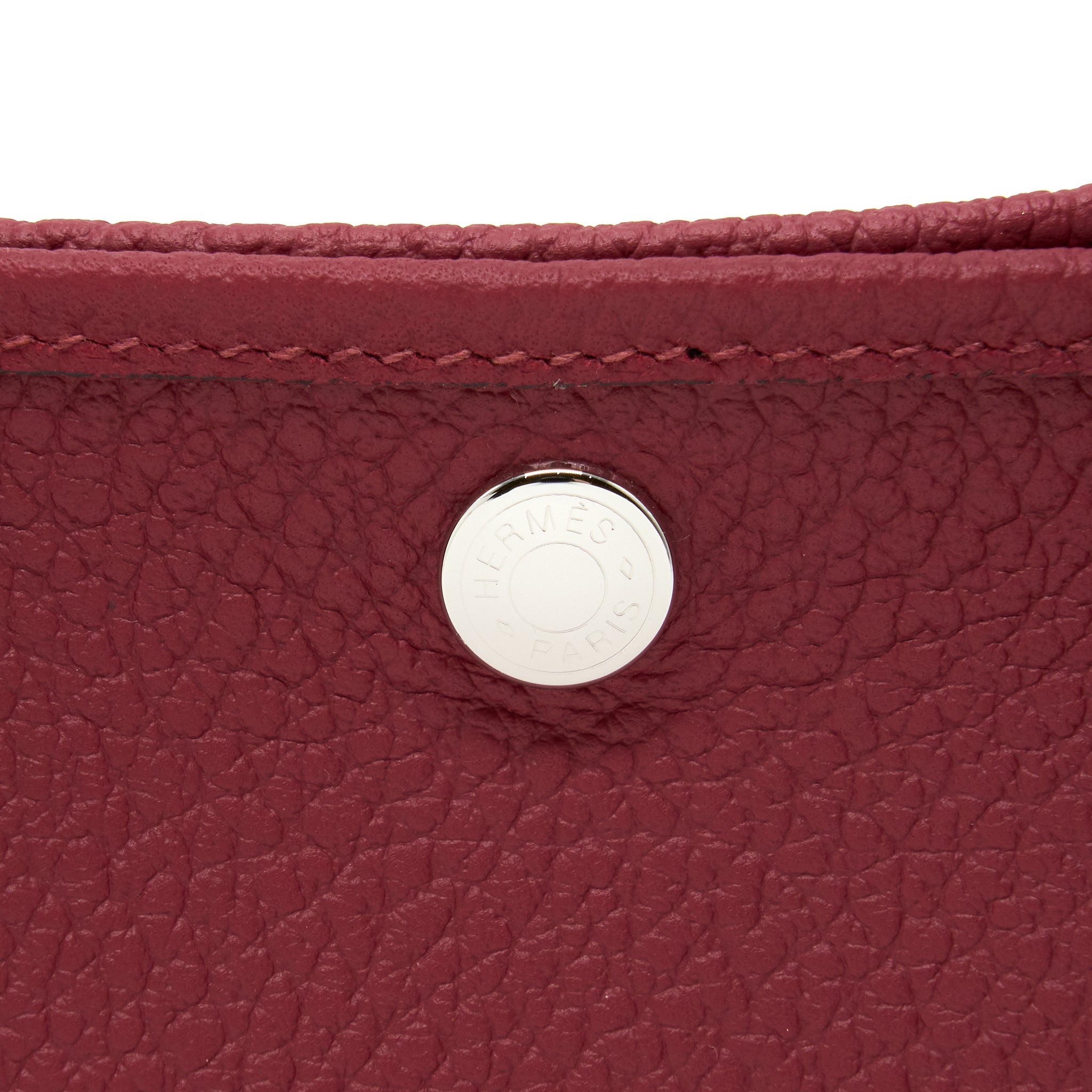 HERMES GARDEN PARTY 30 COUNTRY K1 ROUGE GRENAT SHW