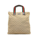 GUCCI GG CANVAS SHOPPING BAG