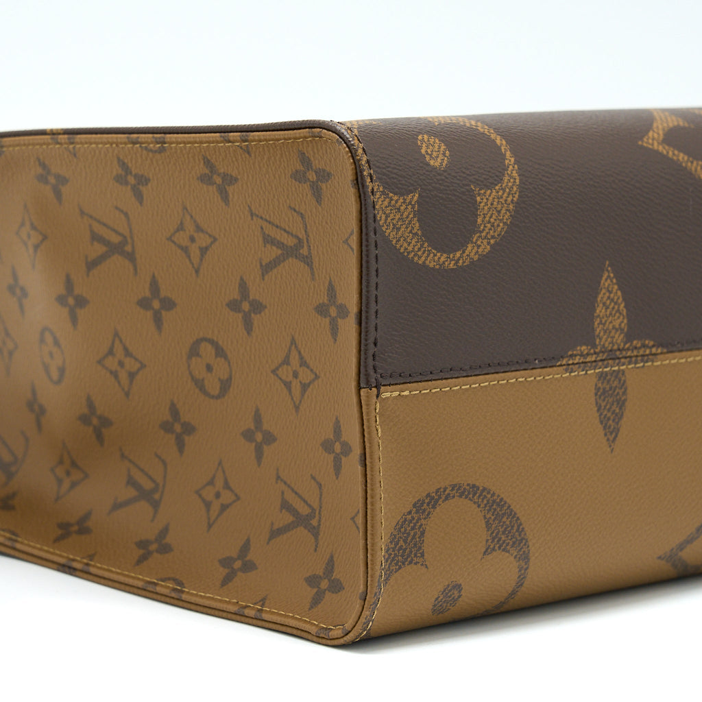 LOUIS VUITTON ON THE GO MM MONOGRAM CANVAS GHW
