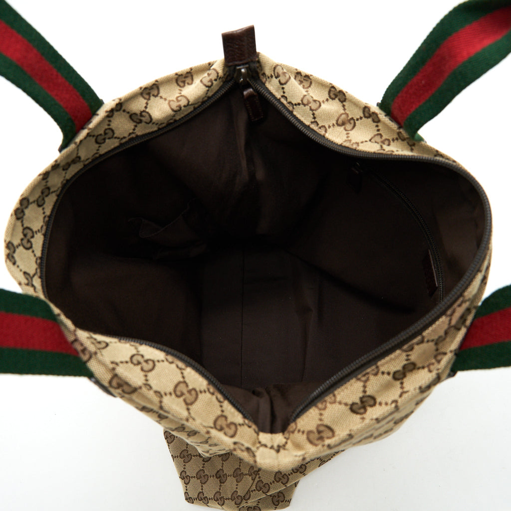 GUCCI GG CANVAS SHOPPING BAG